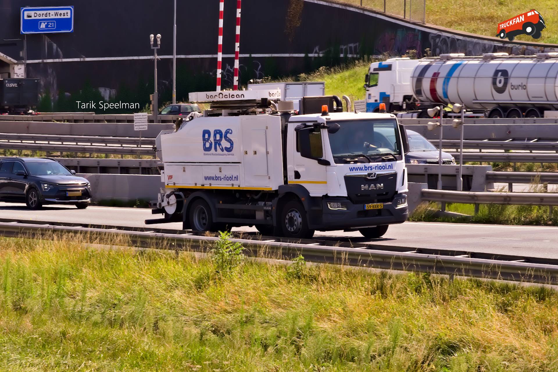 MAN TGS 3rd Gen vrachtwagen met kenteken 59-BXR-5