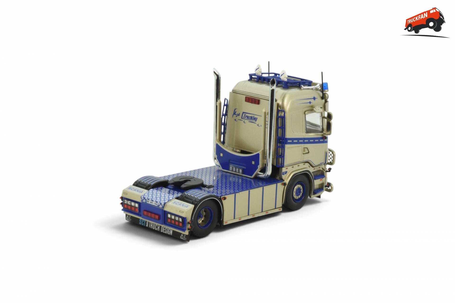 Scania model van LP Trucking