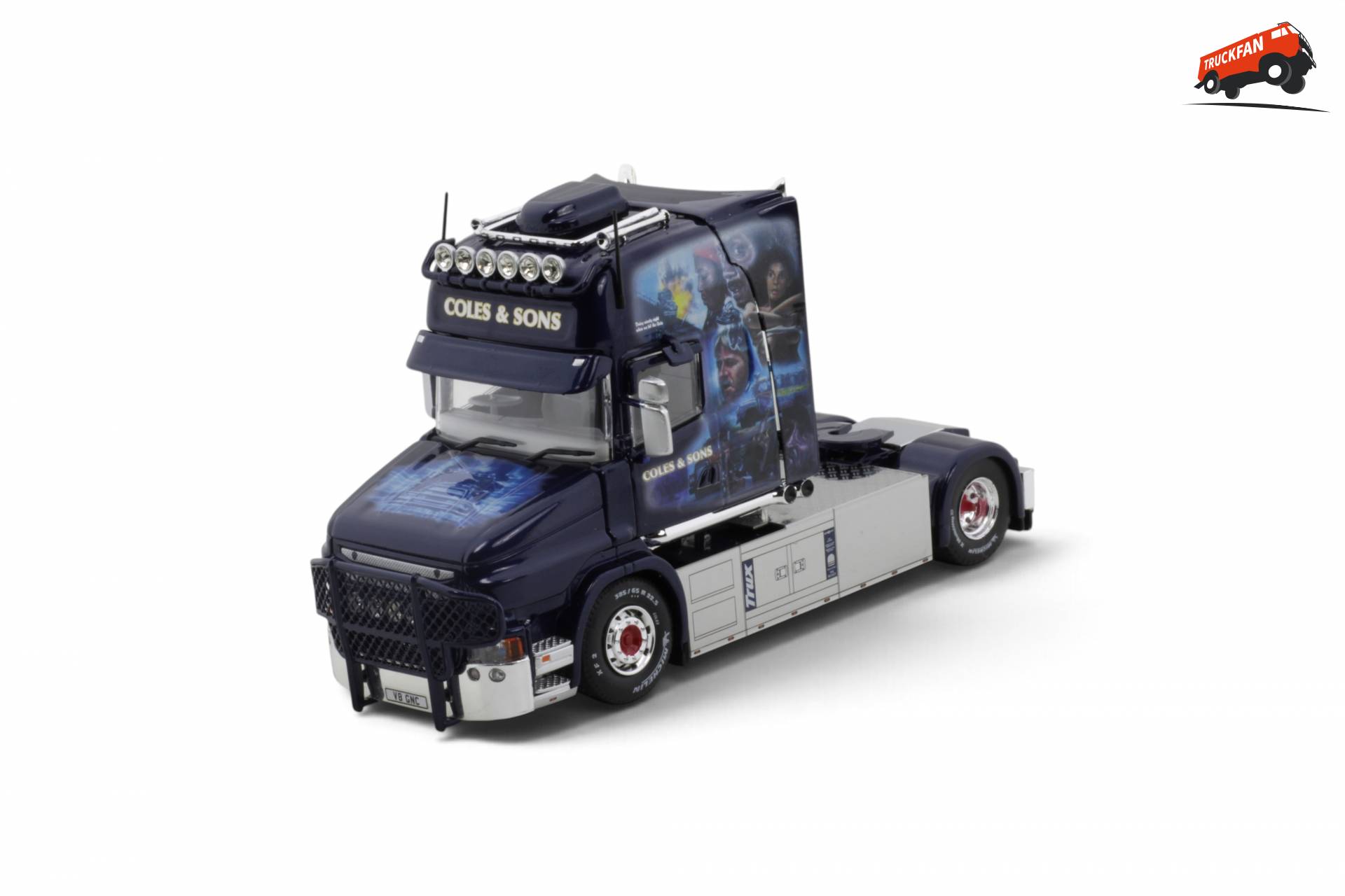 Scania T model van Coles & Sons