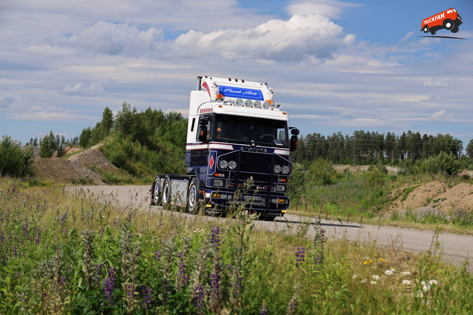 Aankondiging Scania Streamline model van Frank Hole door Tekno