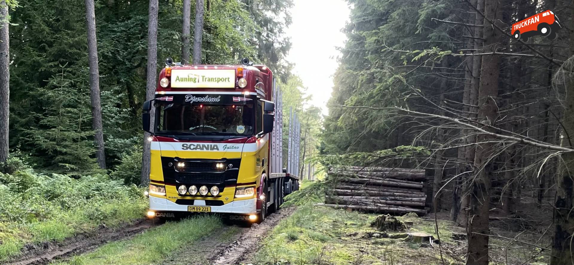 Aankonding Scania R590 van Auning door Tekno