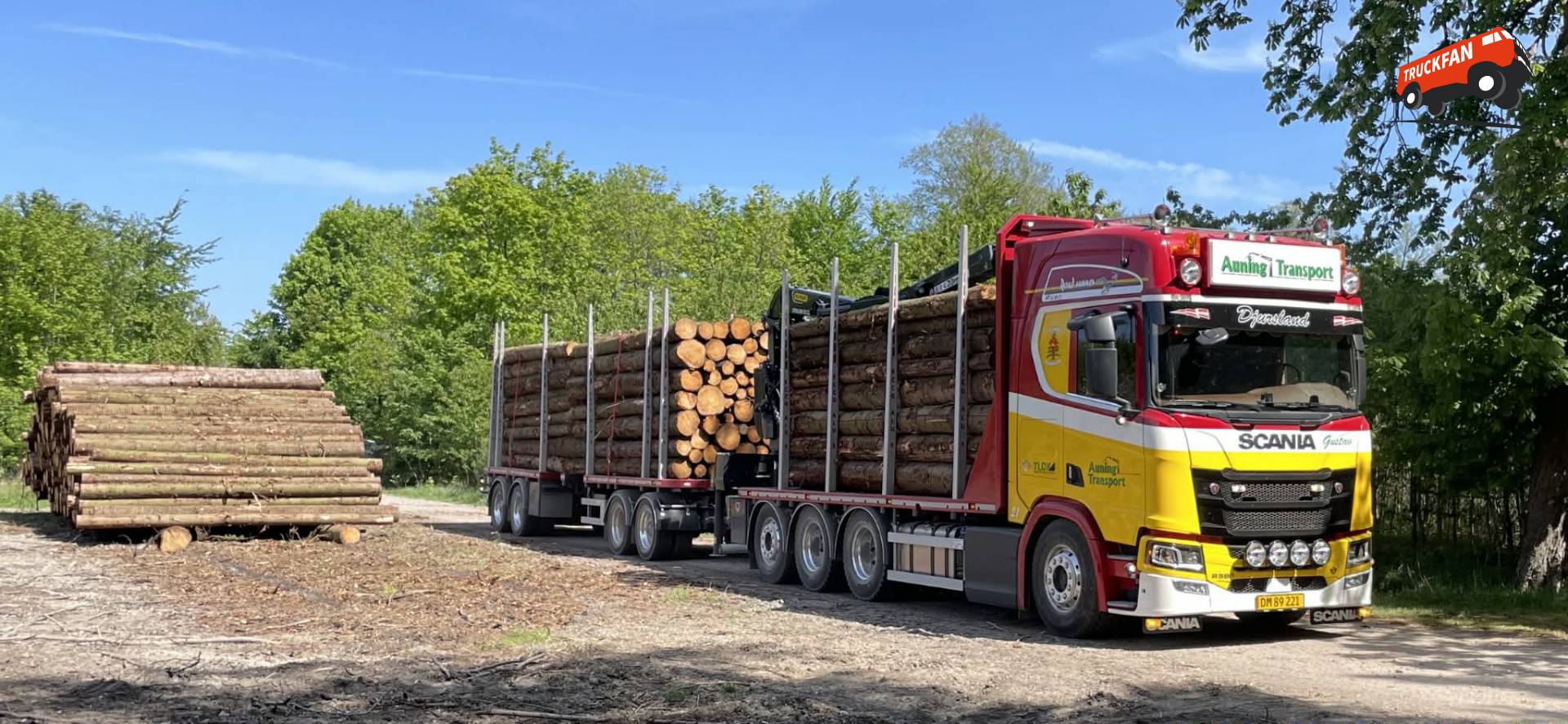 Aankondiging Scania R590 Auning door Tekno