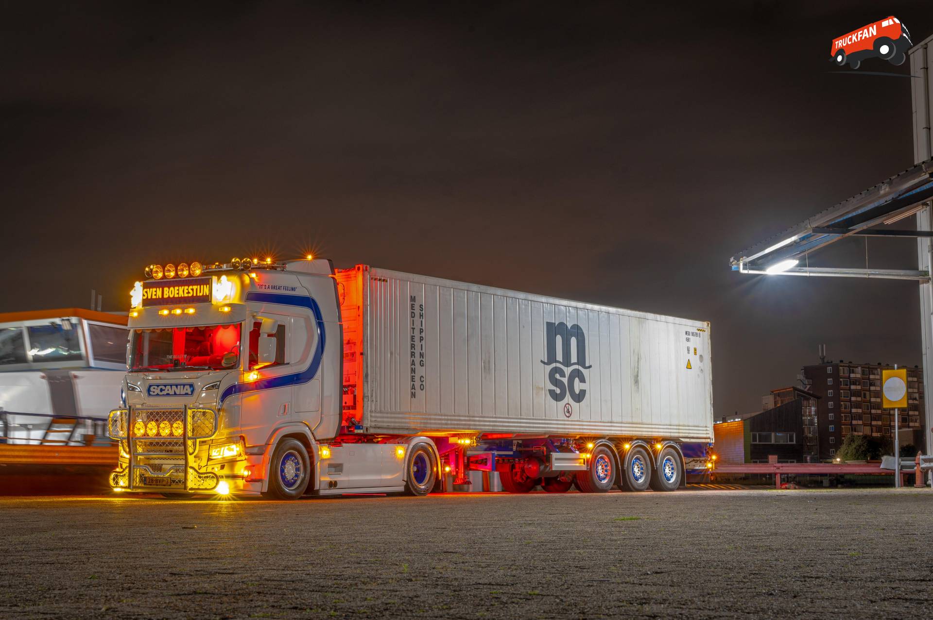 Aankondiging Scania R530 Sven Boekestijn door Tekno