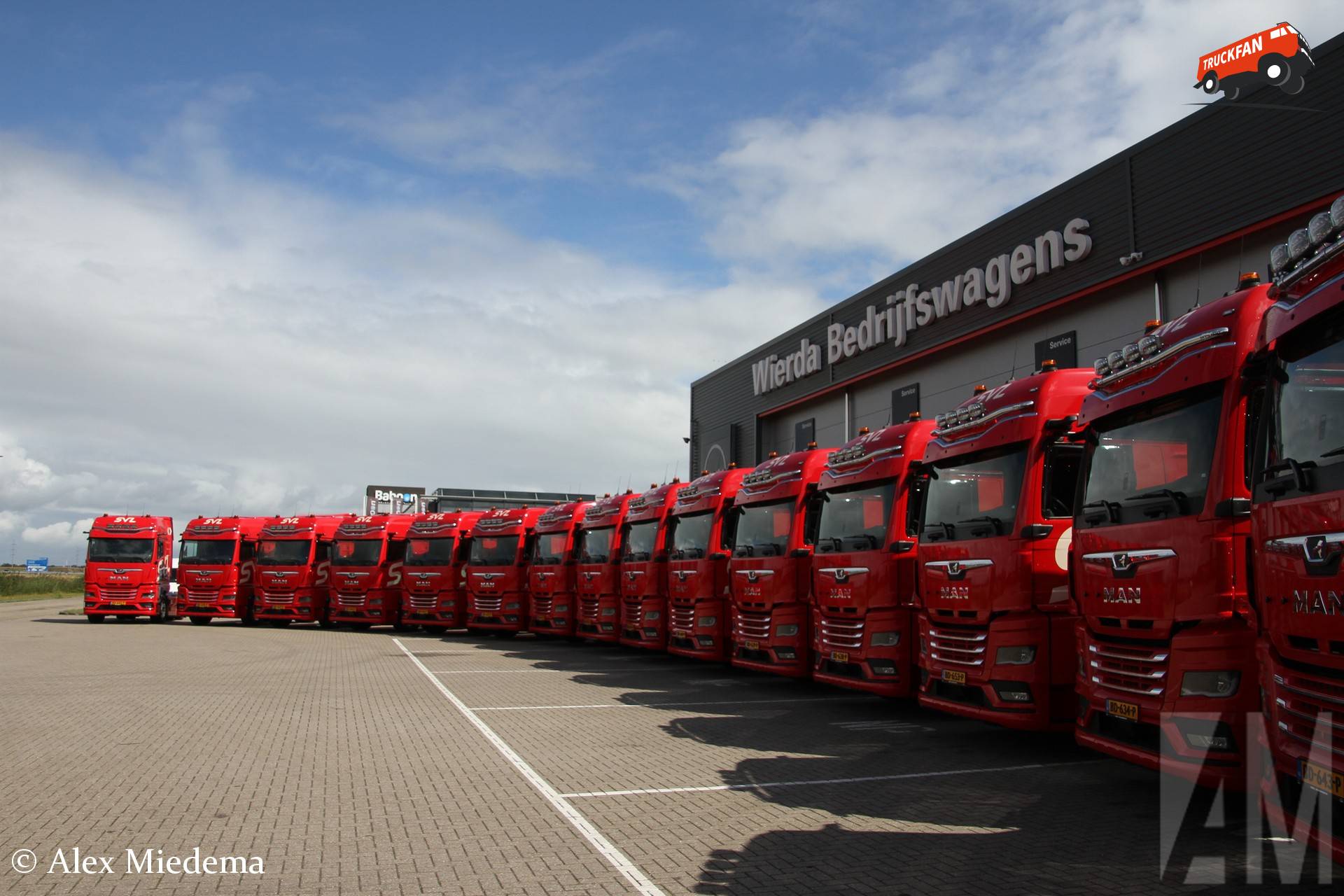 MAN TGX Trucks Ready for Delivery to SVZ Transport