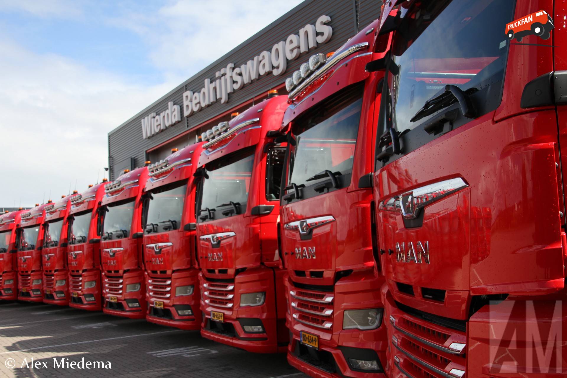 20 MAN TGX Trucks Ready for Delivery to SVZ Transport
