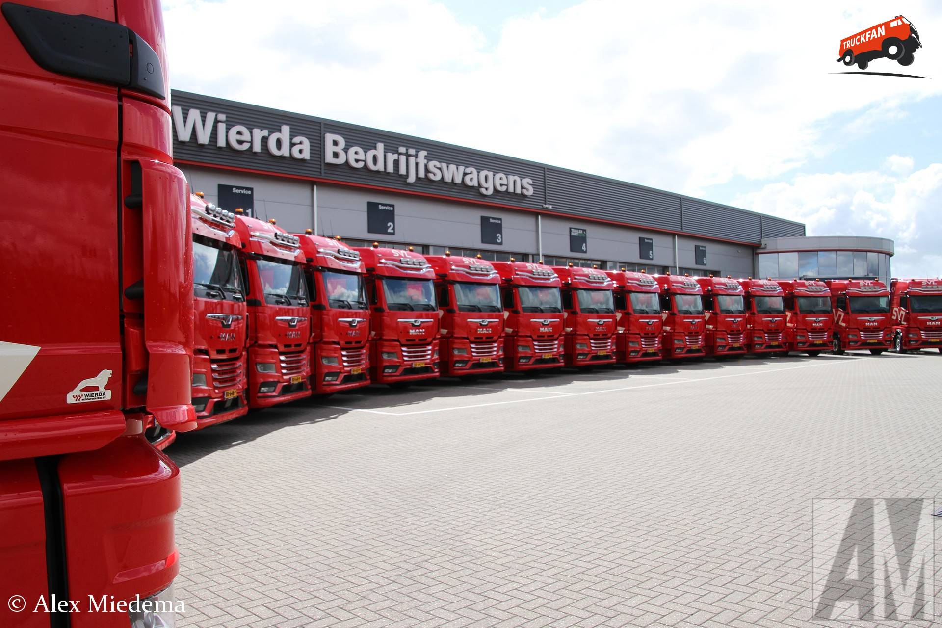 MAN TGX trucks ready for SVZ Transport delivery