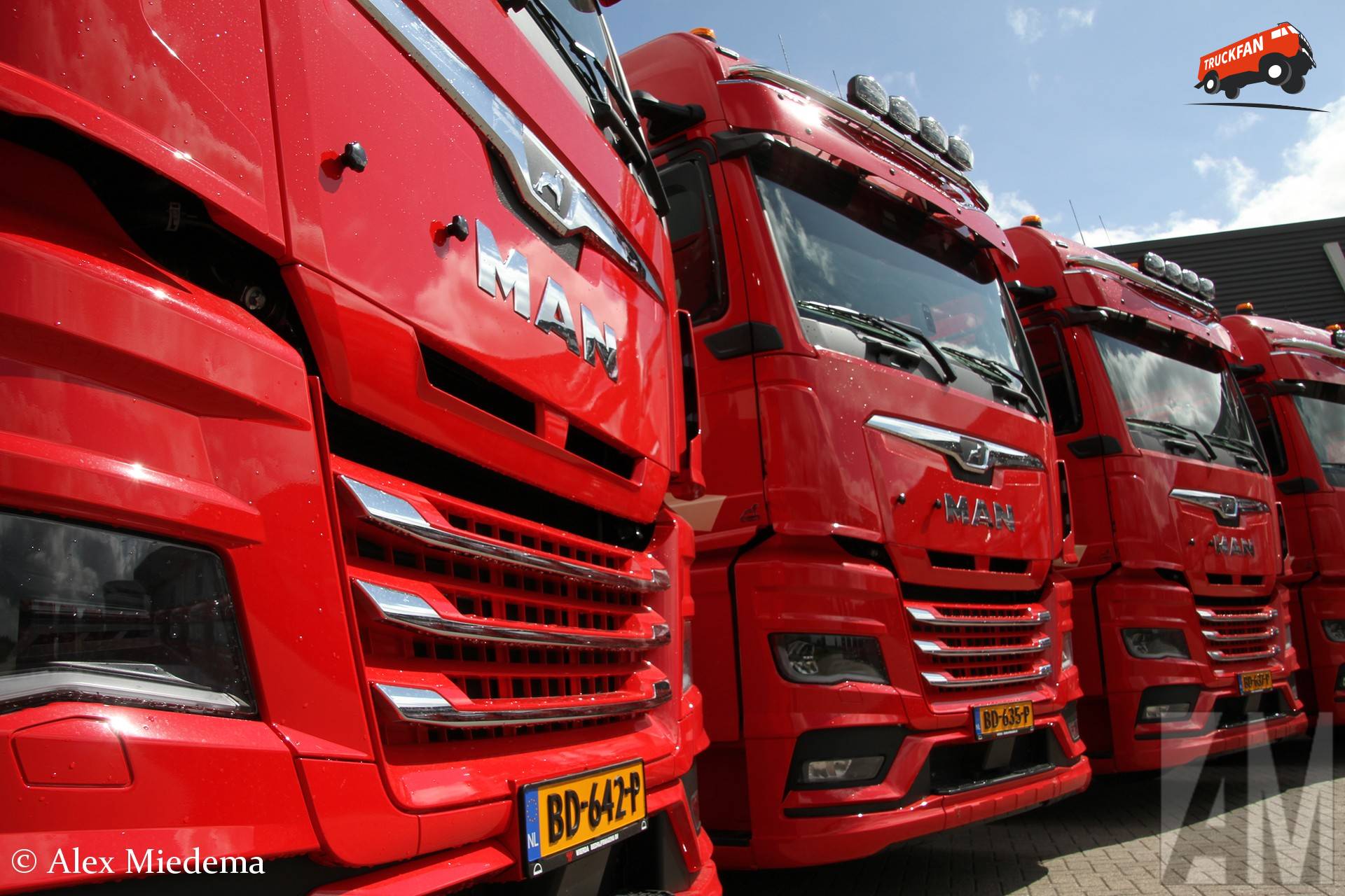 MAN TGX truck model at Wierda Bedrijfswagens Heerenveen