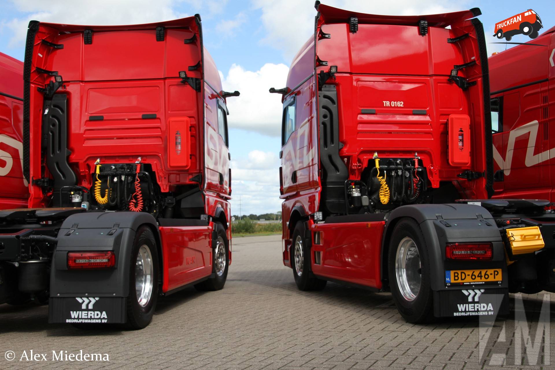 20 MAN TGX trucks ready for delivery to SVZ