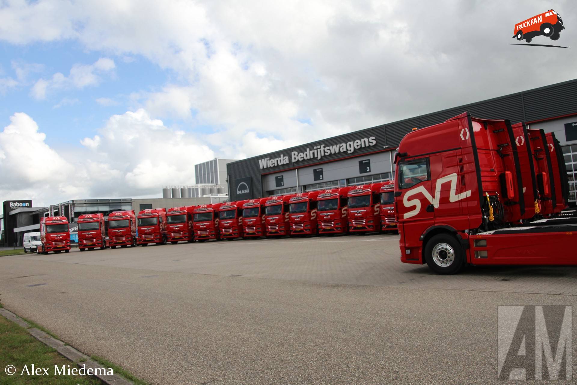 20 MAN TGX trucks gereed voor aflevering aan SVZ