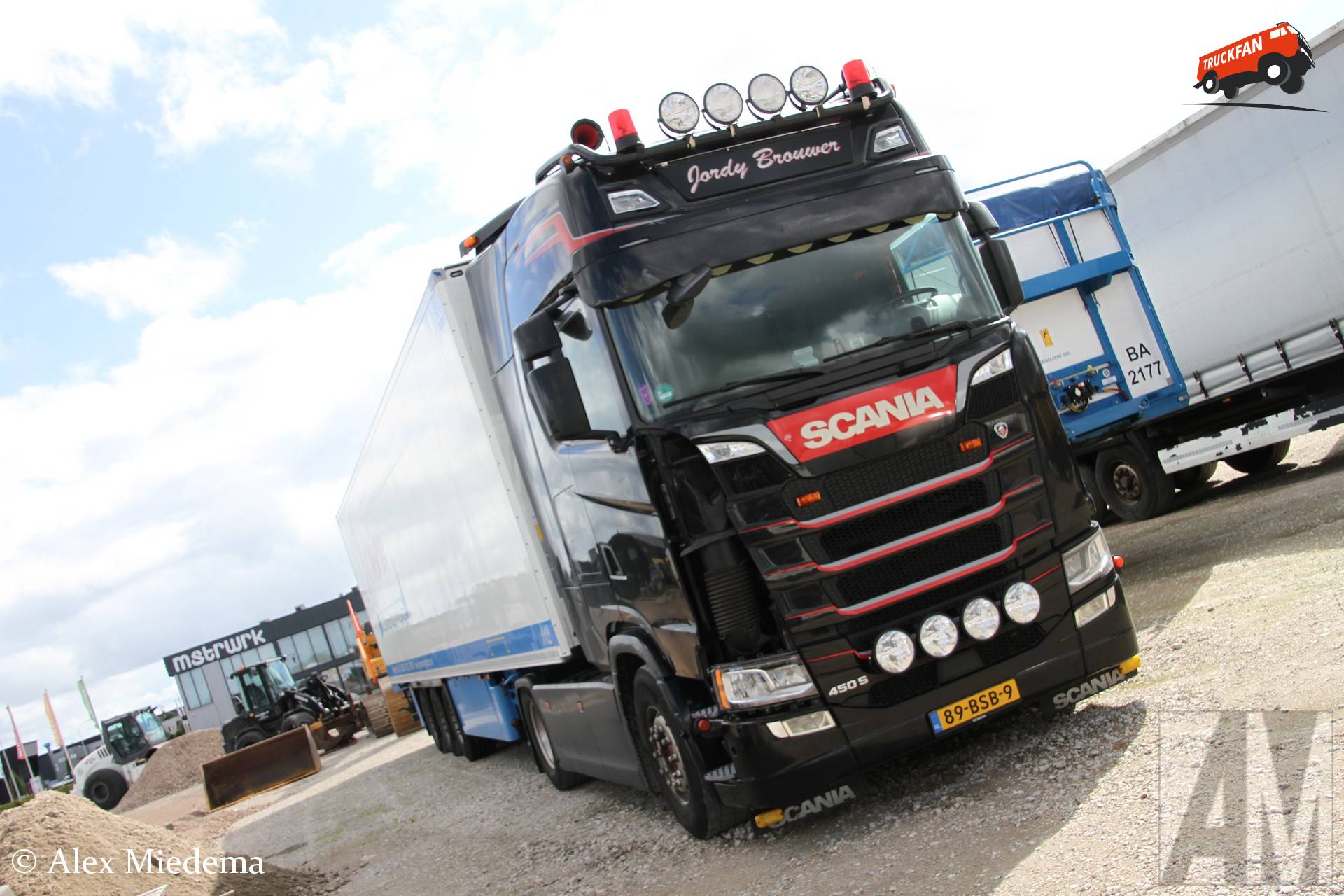 Scania 450S truck van Jordy Brouwer