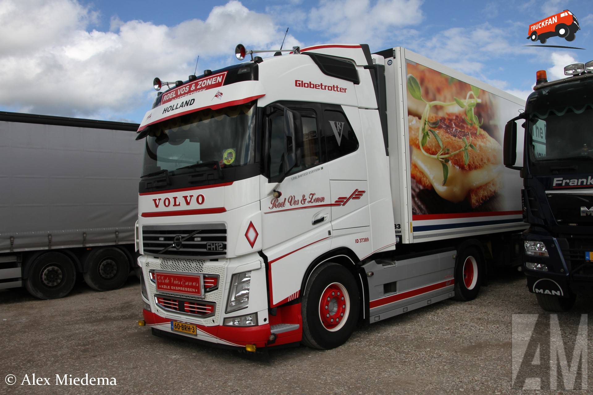 Volvo FH4 vrachtwagen van Roel Vos & Zonen