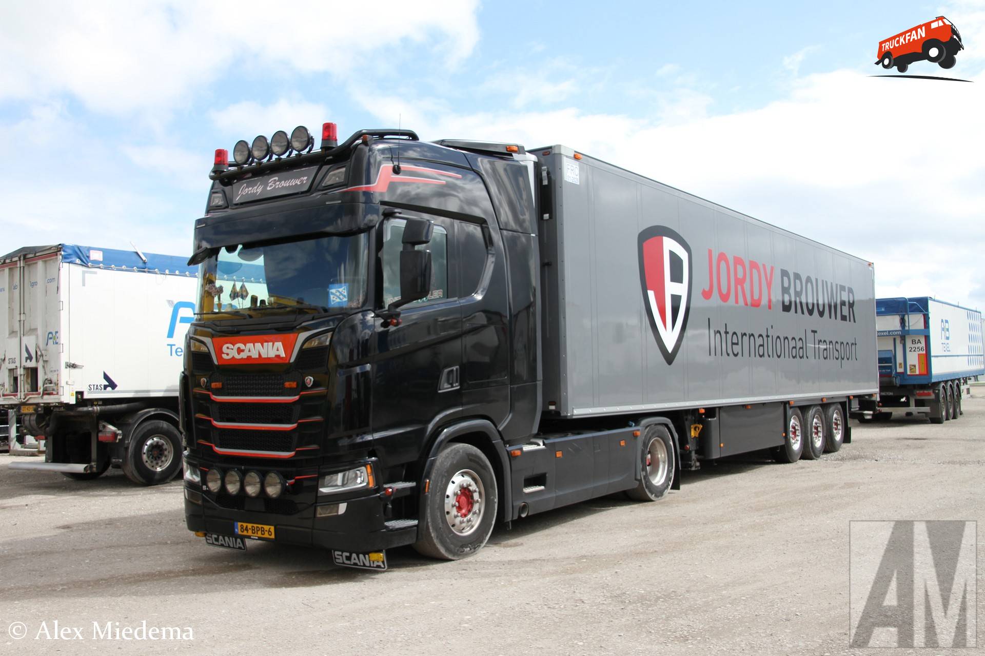 Scania S450 van Jordy Brouwer Internationaal Transport