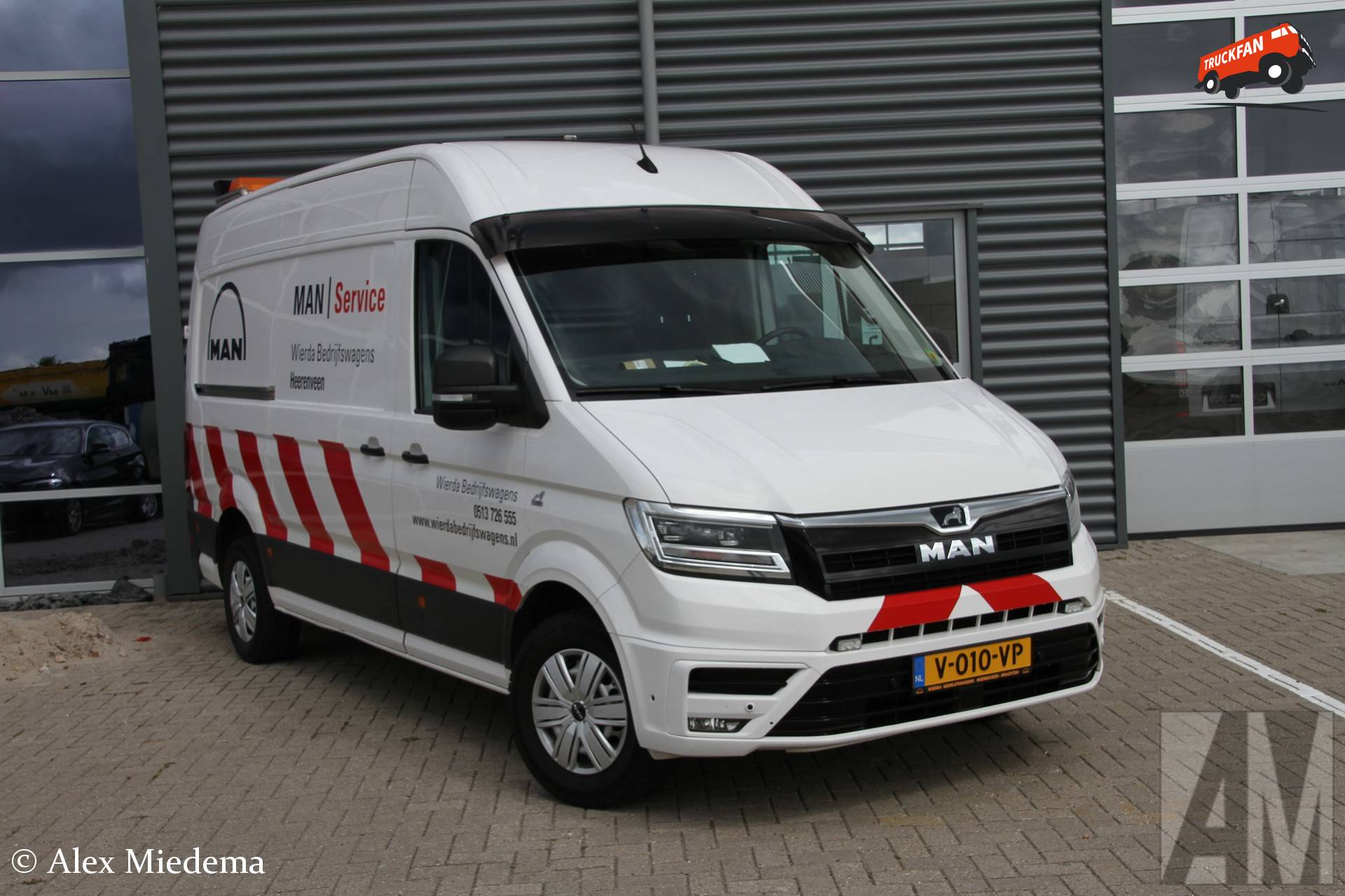Servicebus MAN TGE van Wierda Bedrijfswagens