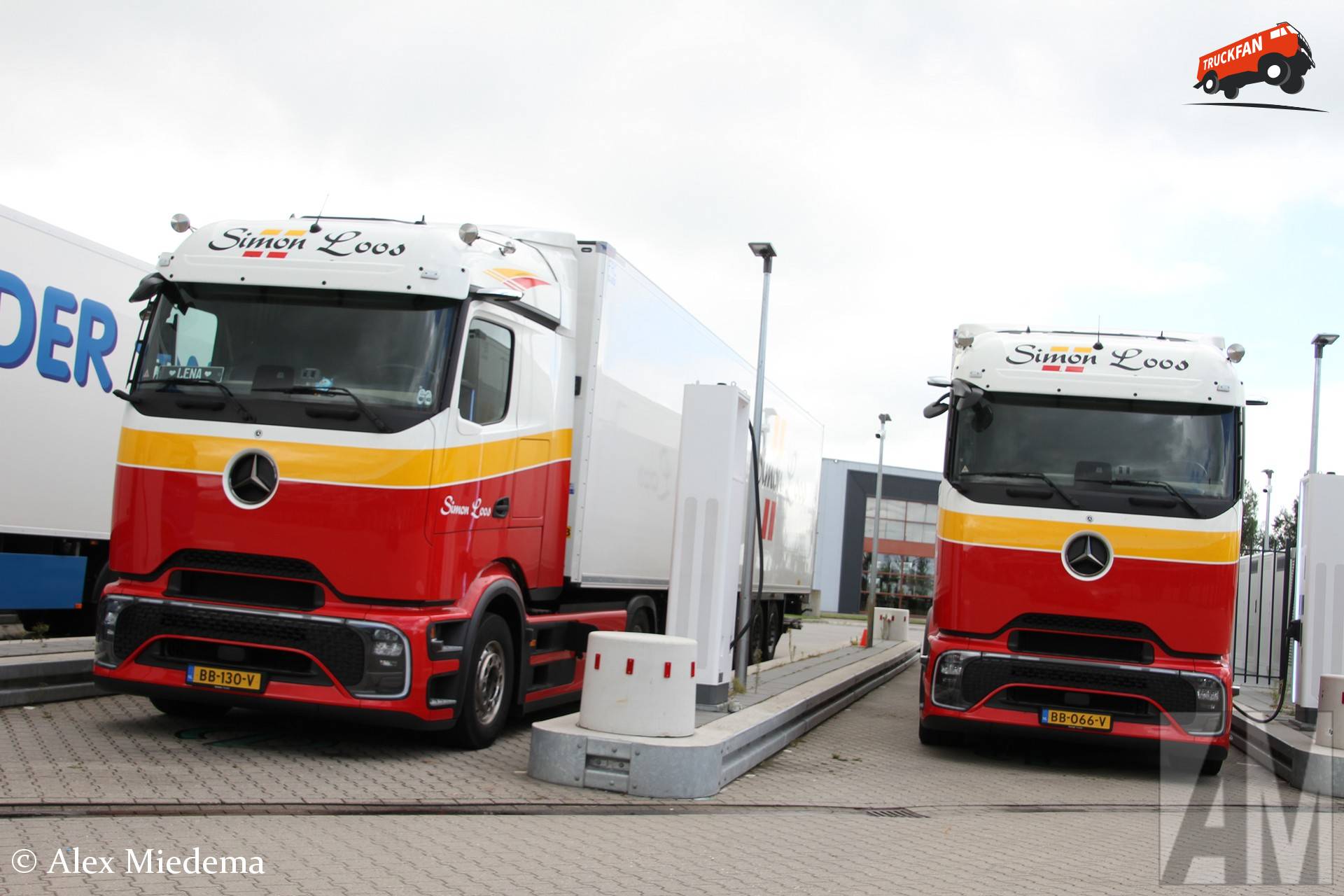 Mercedes-Benz eActros trucks owned by Simon Loos
