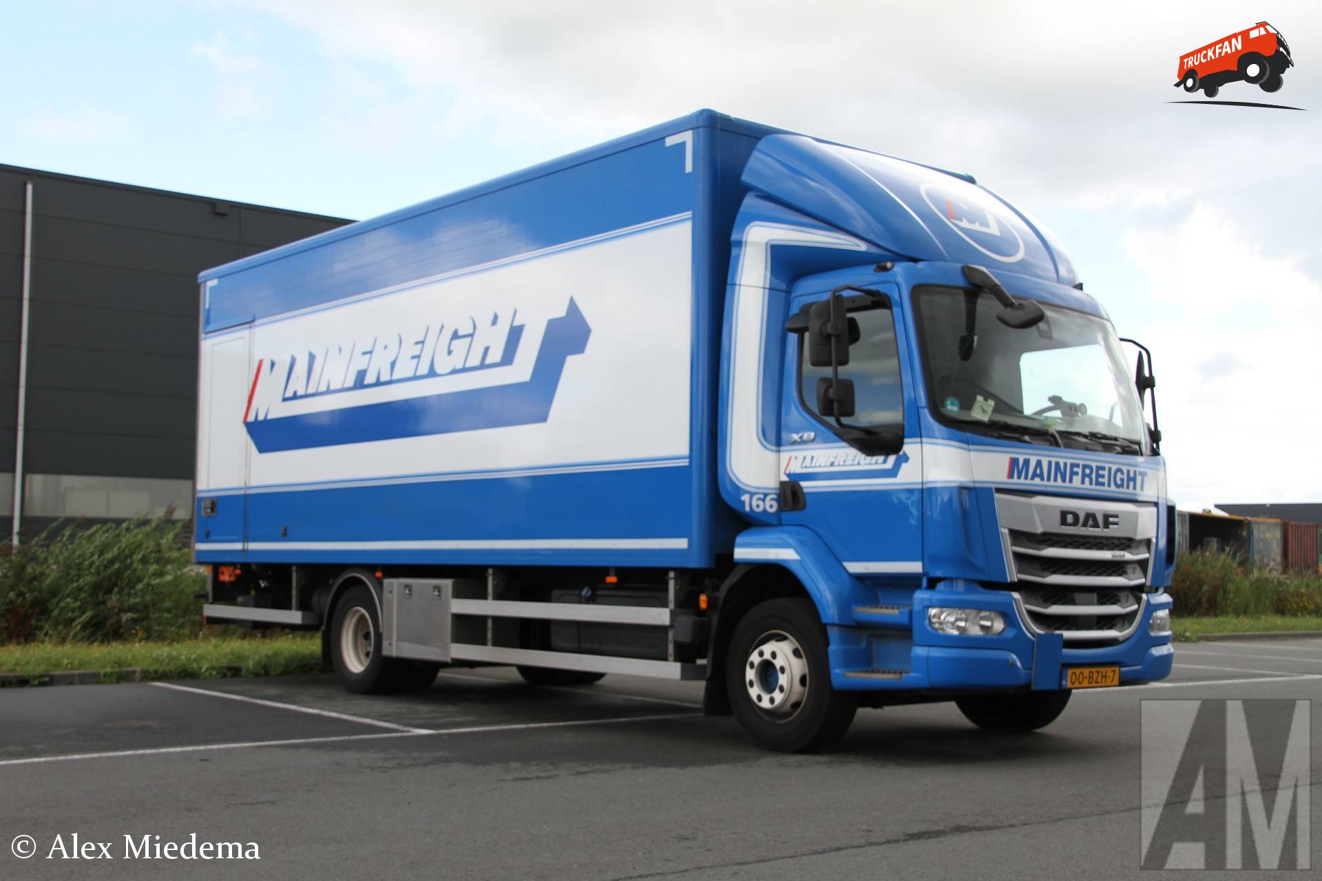 DAF XB truck van eigenaar Mainfreight