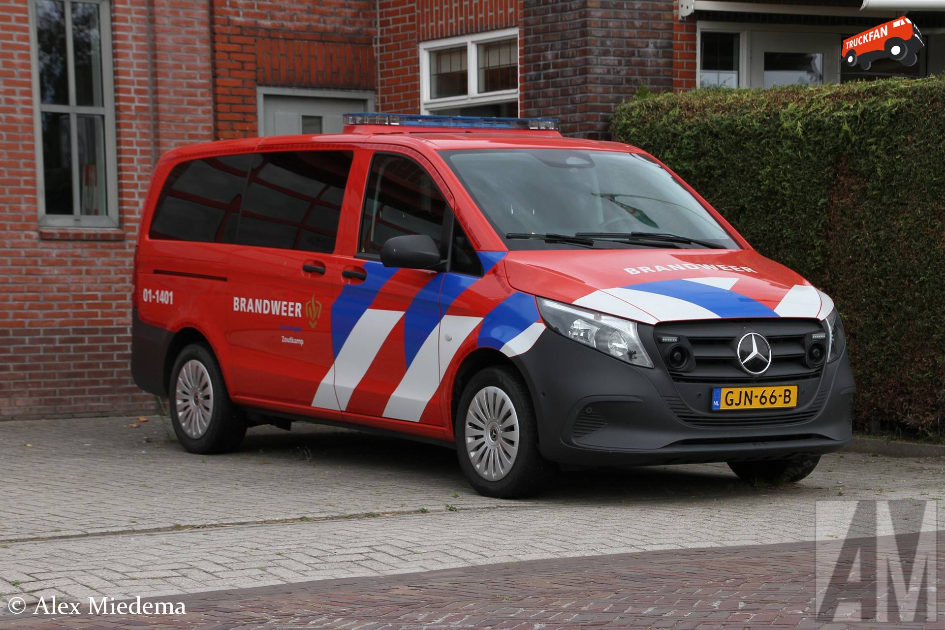 Mercedes-Benz Vito Tourer Brandweer Groningen 2026