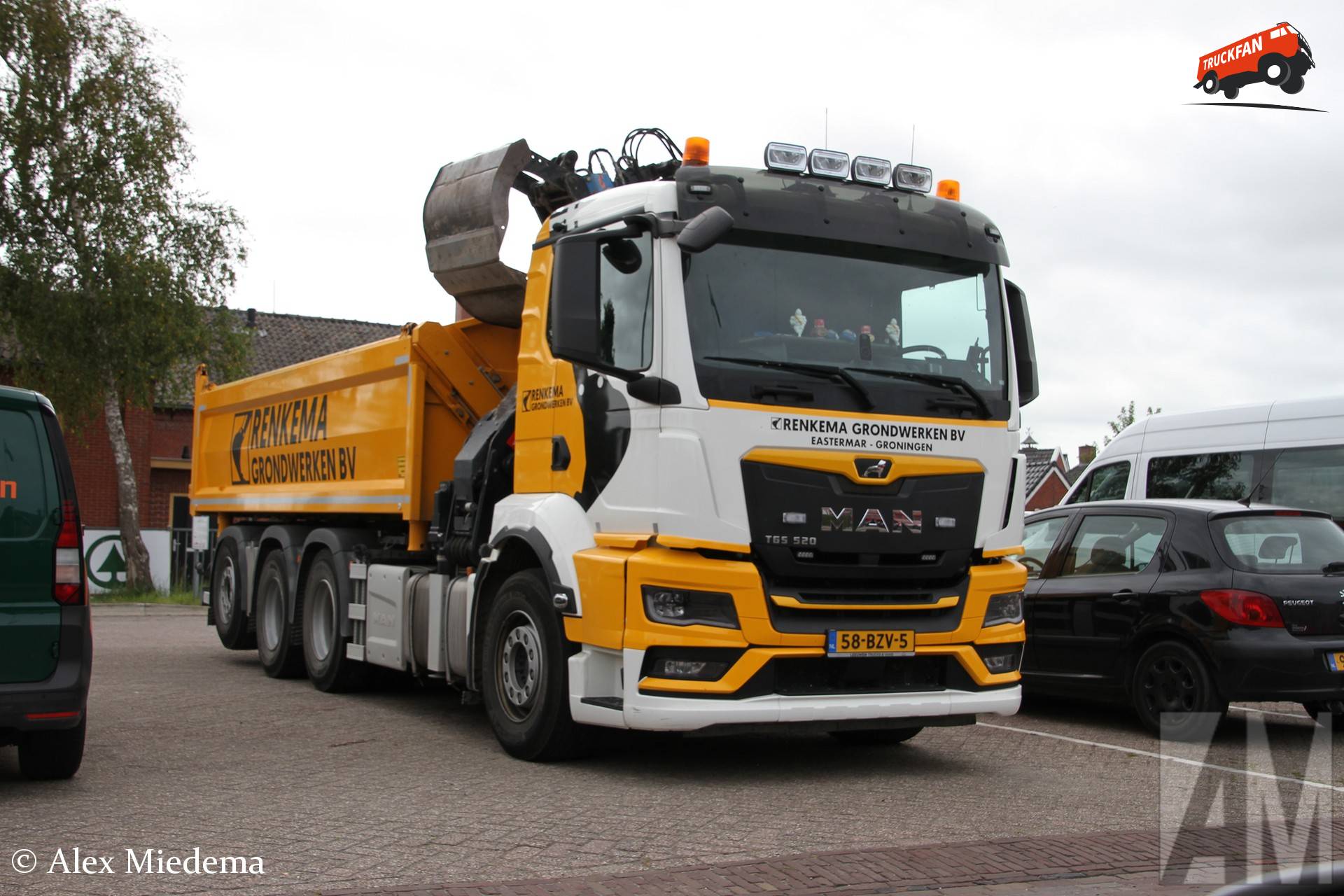 Renkema Grondwerken MAN TGS Truck 58-BZV-5