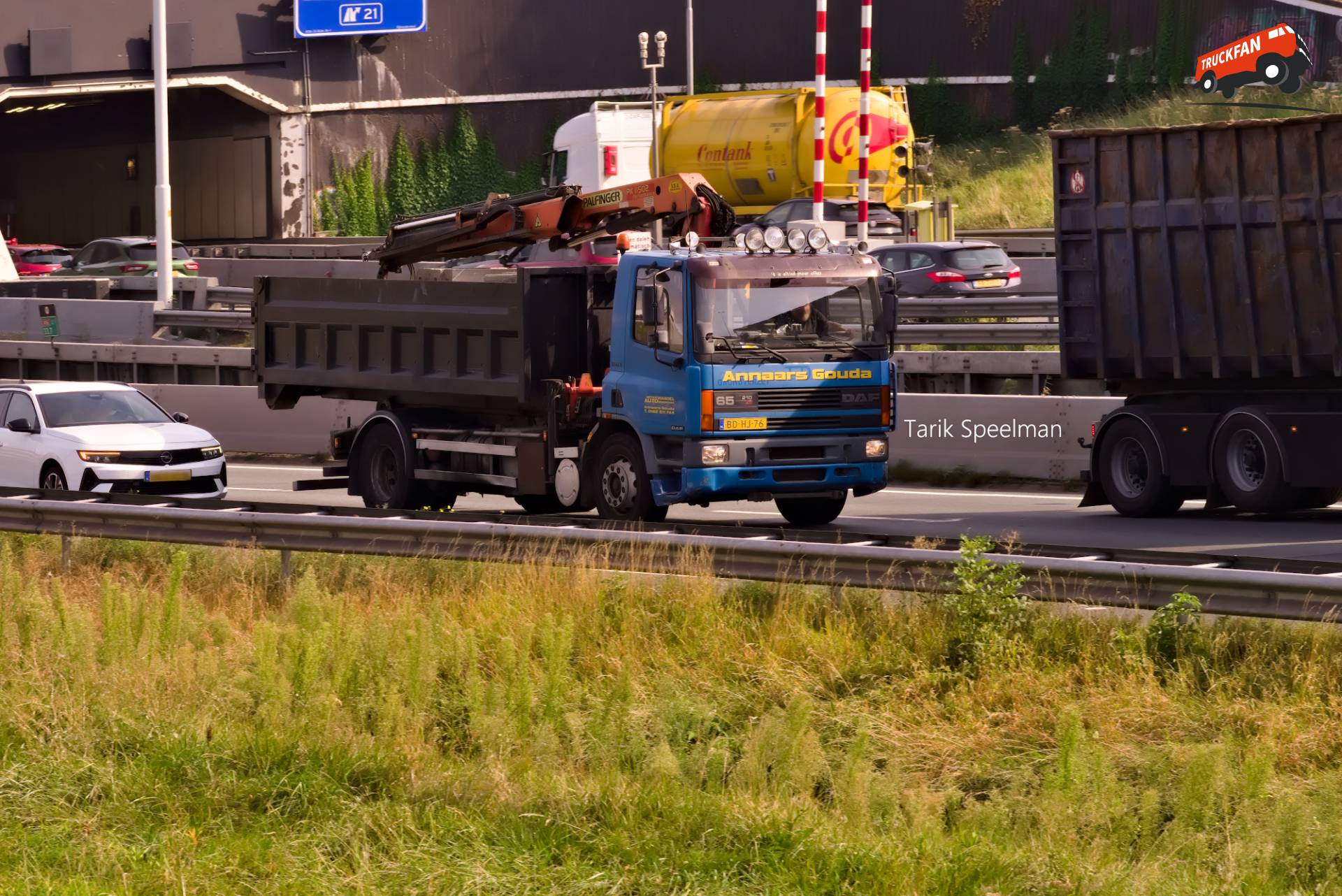 DAF 65 vrachtwagen met kenteken BD-HJ-76