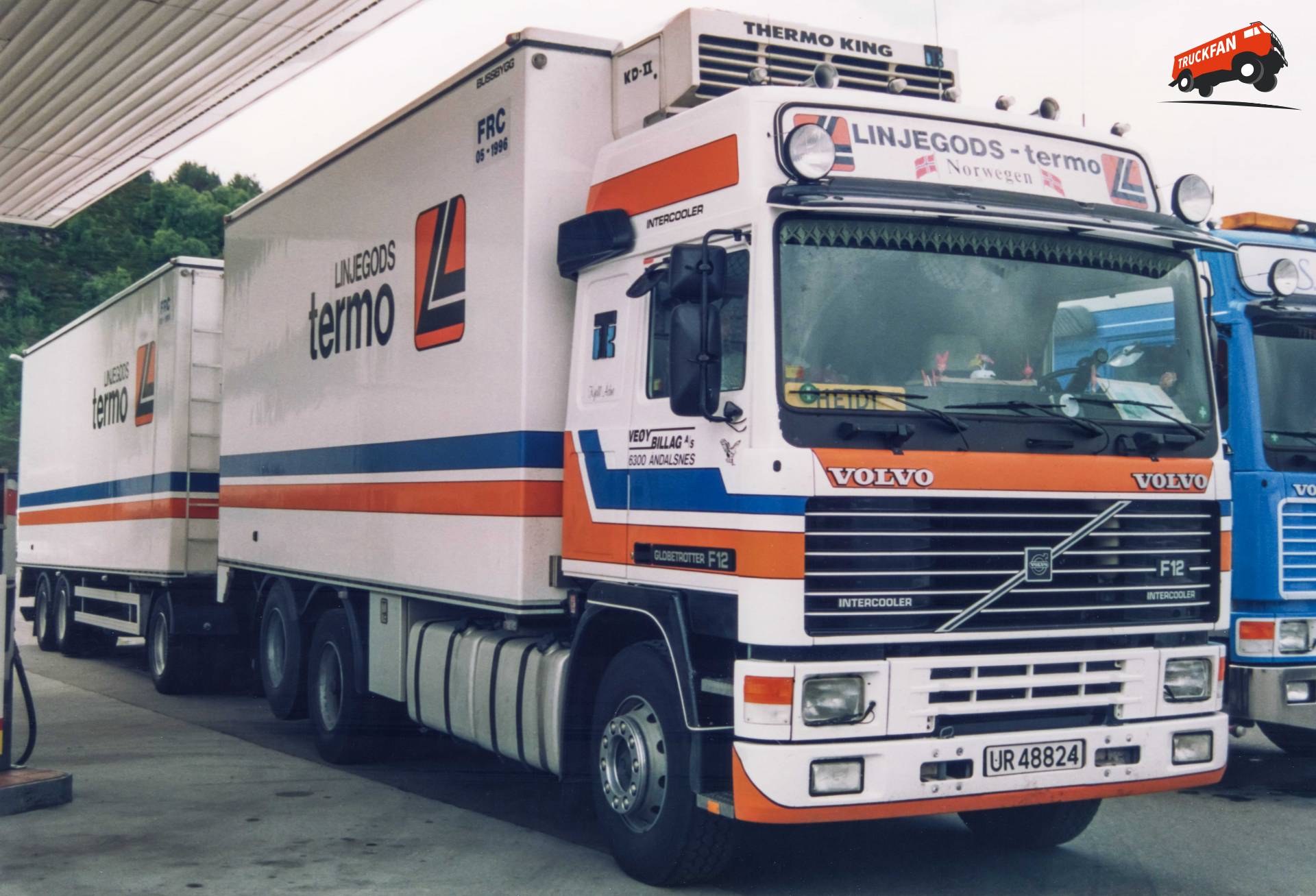 Volvo F12 van Linjegods binnenkort bij Tekno in 1:50