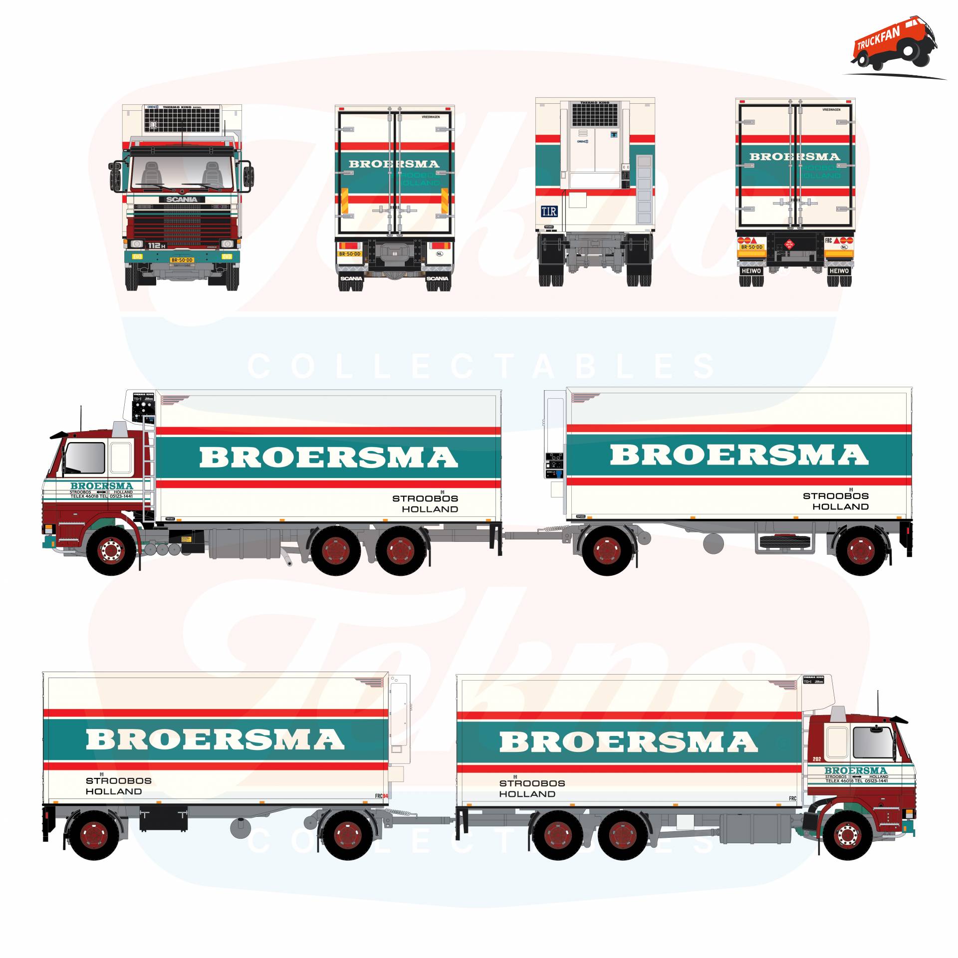 Tekno nieuwe Scania 112 model aankondiging