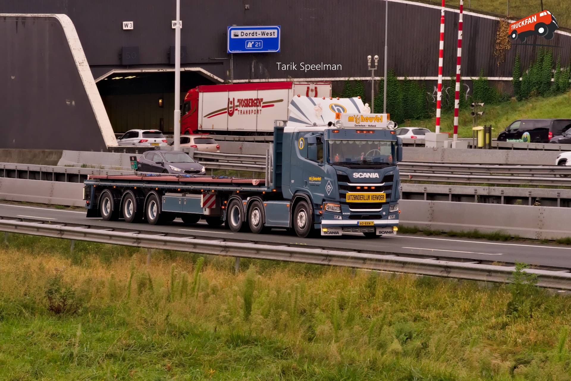 Scania R530 vrachtwagen met kenteken 60-BXN-7