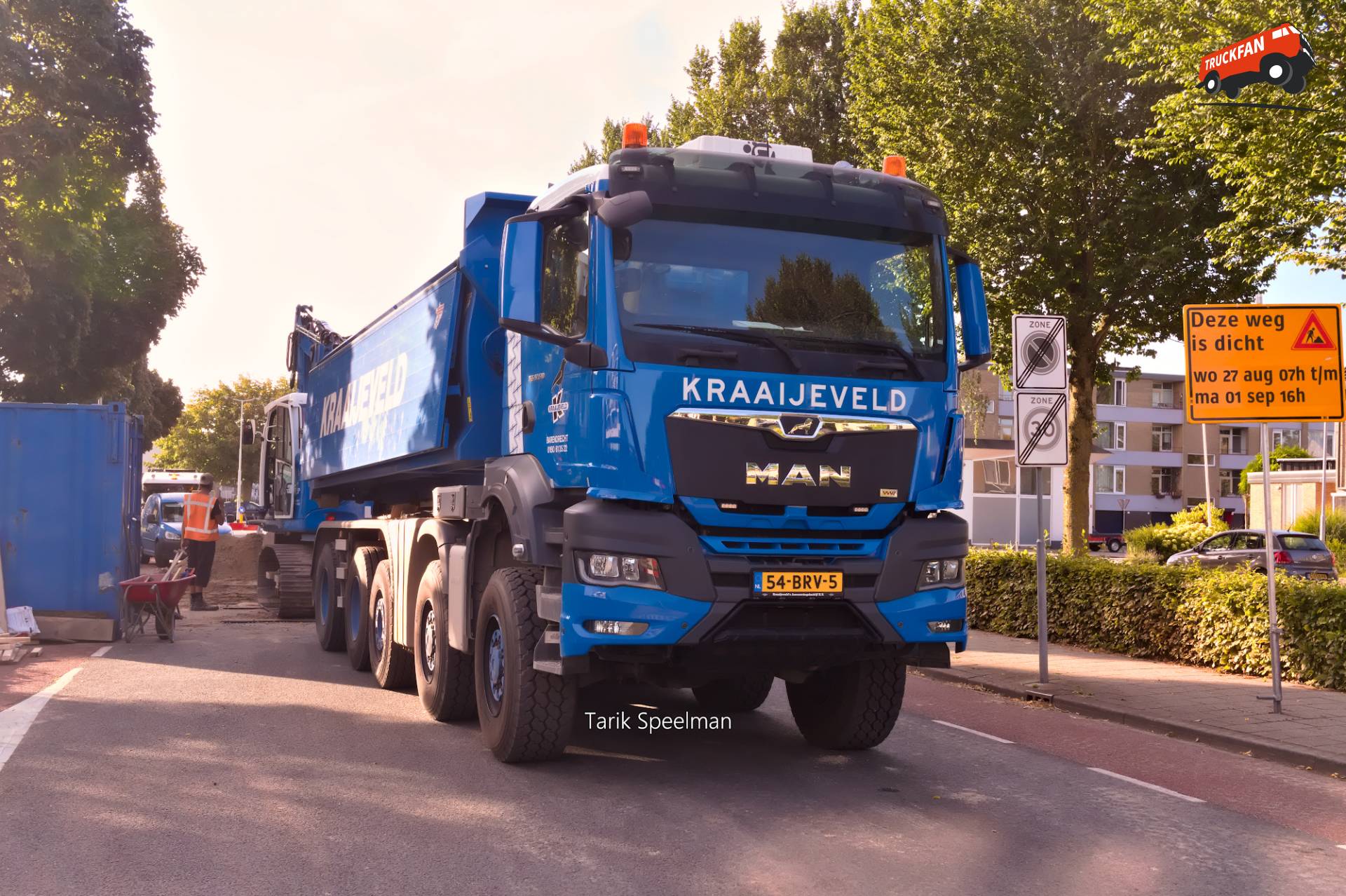 MAN TGS 3rd Gen kipper in Zwijndrecht