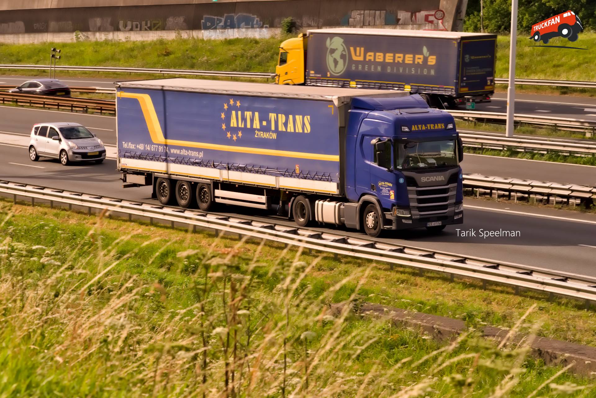 Scania R500 vrachtwagen met kenteken RDE 61516