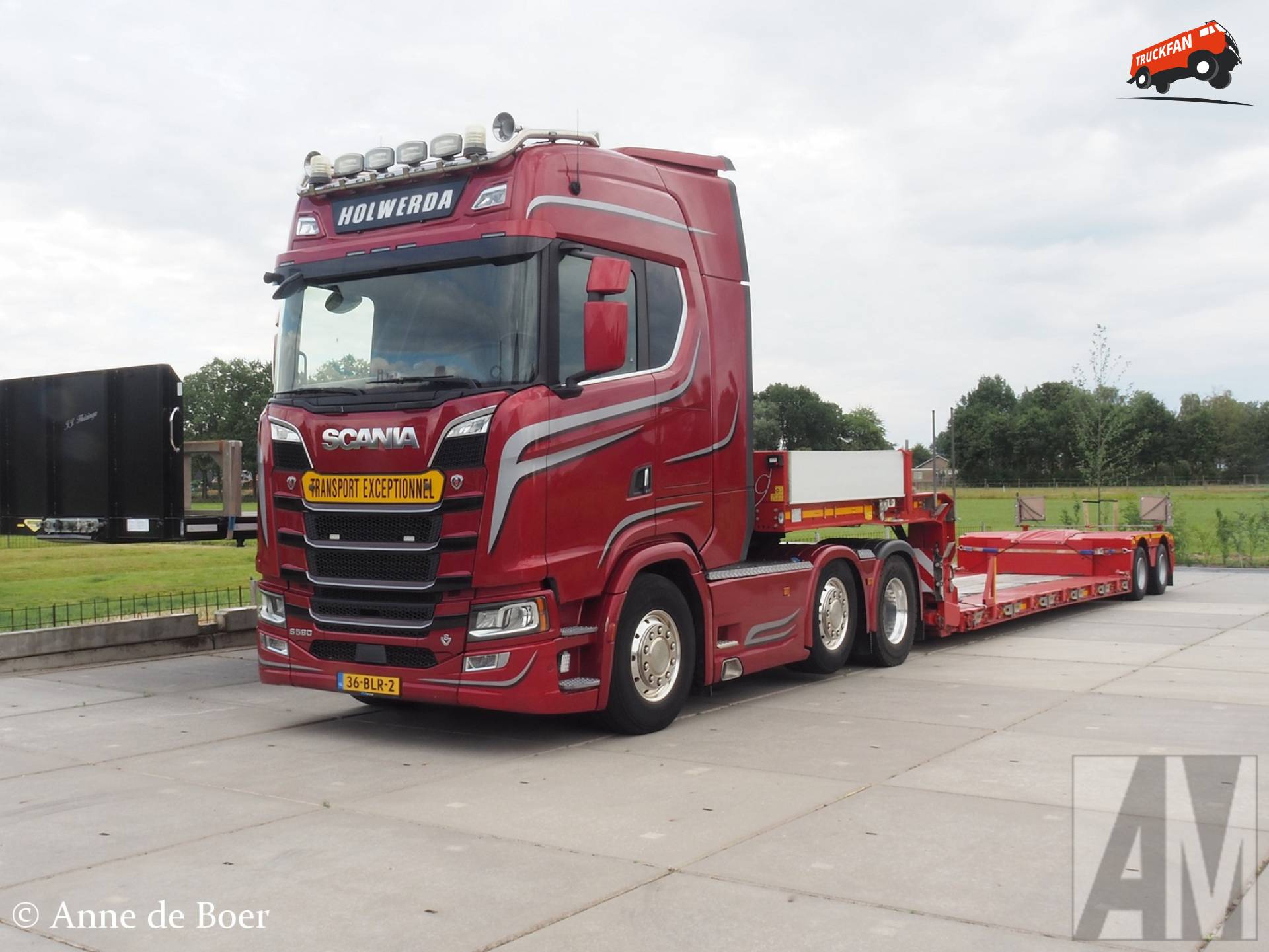 Scania S580 van Holwerda door Anne de Boer