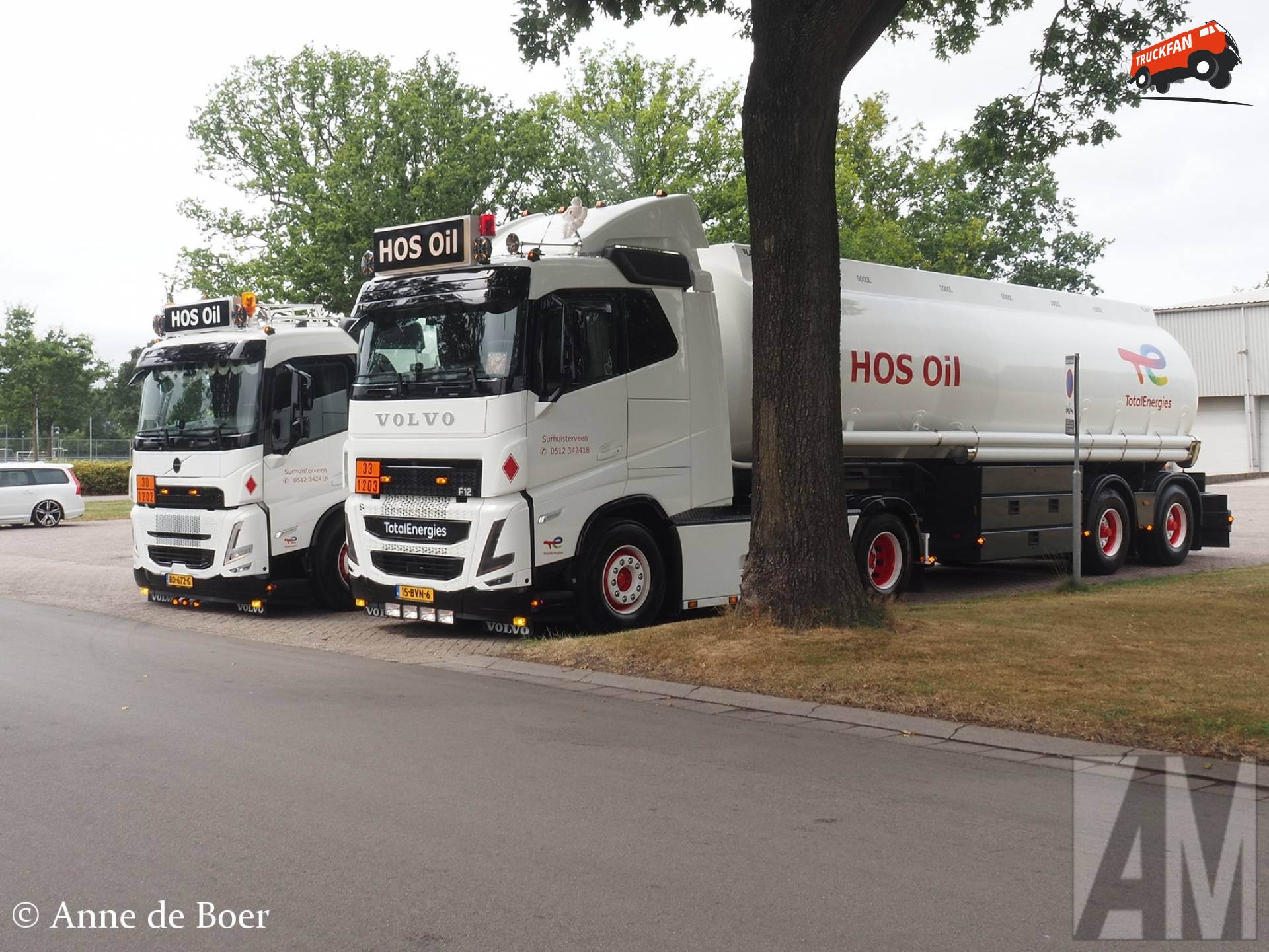 Volvo FH en FM bij HOS Oil