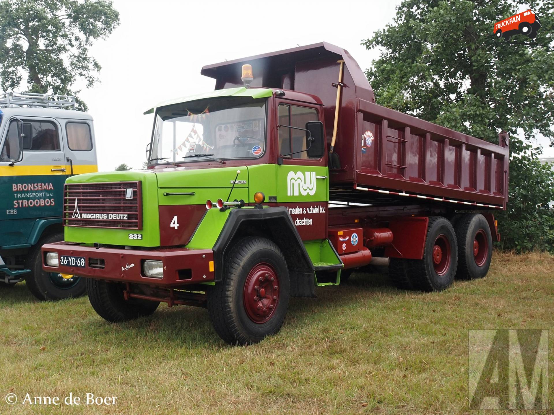 Magirus-Deutz Eckhauber 3rd gen in Van der Wiel kleuren