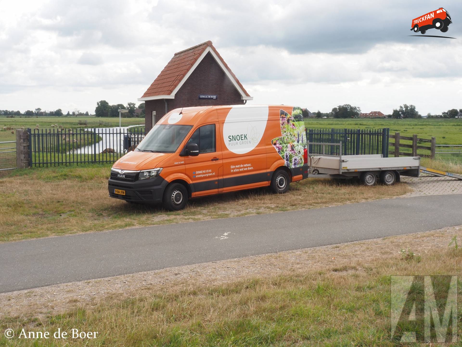 MAN TGE voertuig van Snoek Hoveniers
