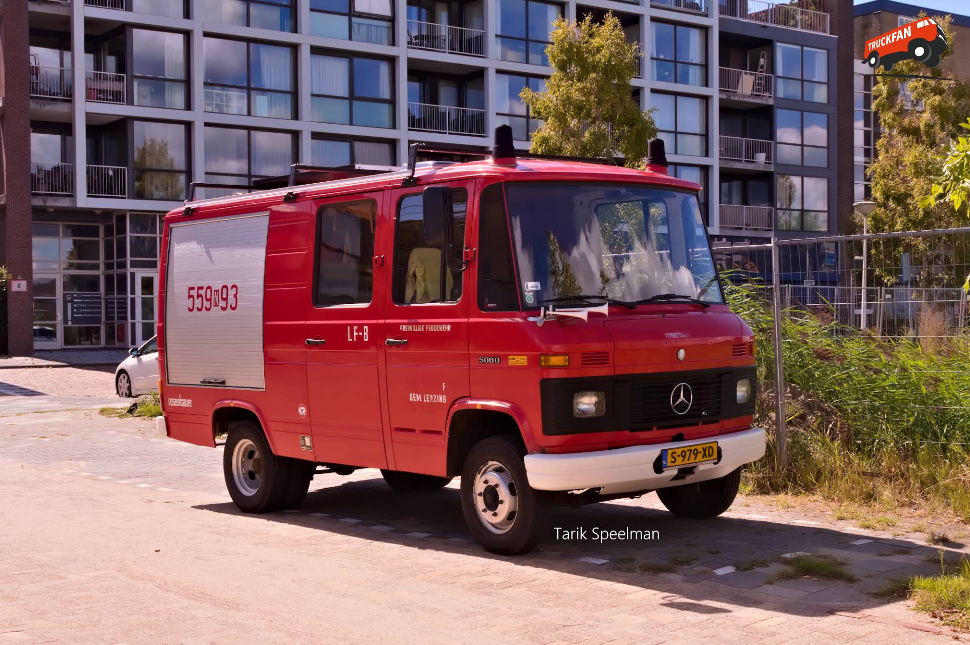 Mercedes-Benz 508D Düsseldorfer brandweerwagen