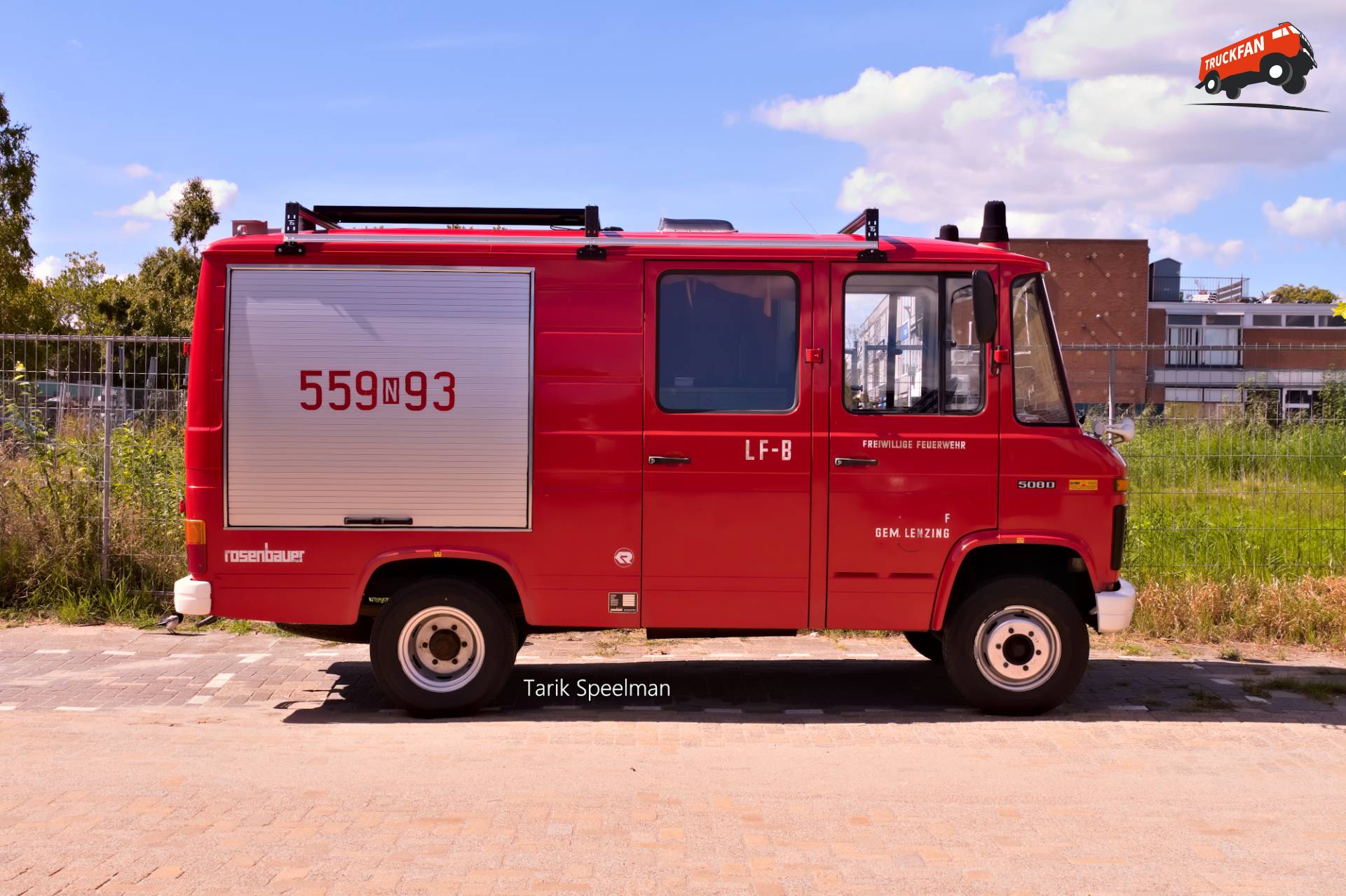 Mercedes-Benz 508D Düsseldorfer brandweerwagen