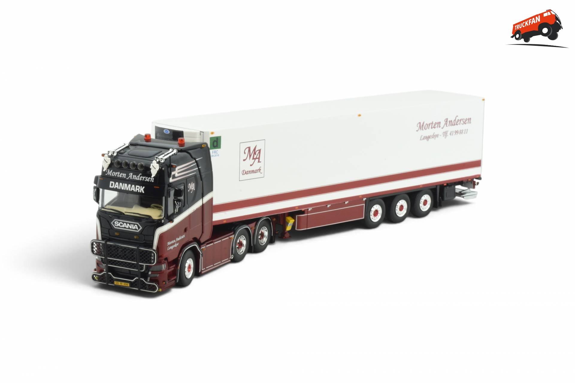 Model Scania Morten Andersen van Tekno