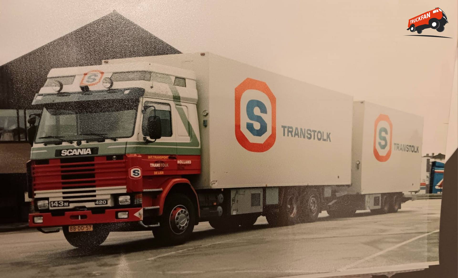 Binnenkort in 1:50 Bij Tekno: Scania 143 TranStolk