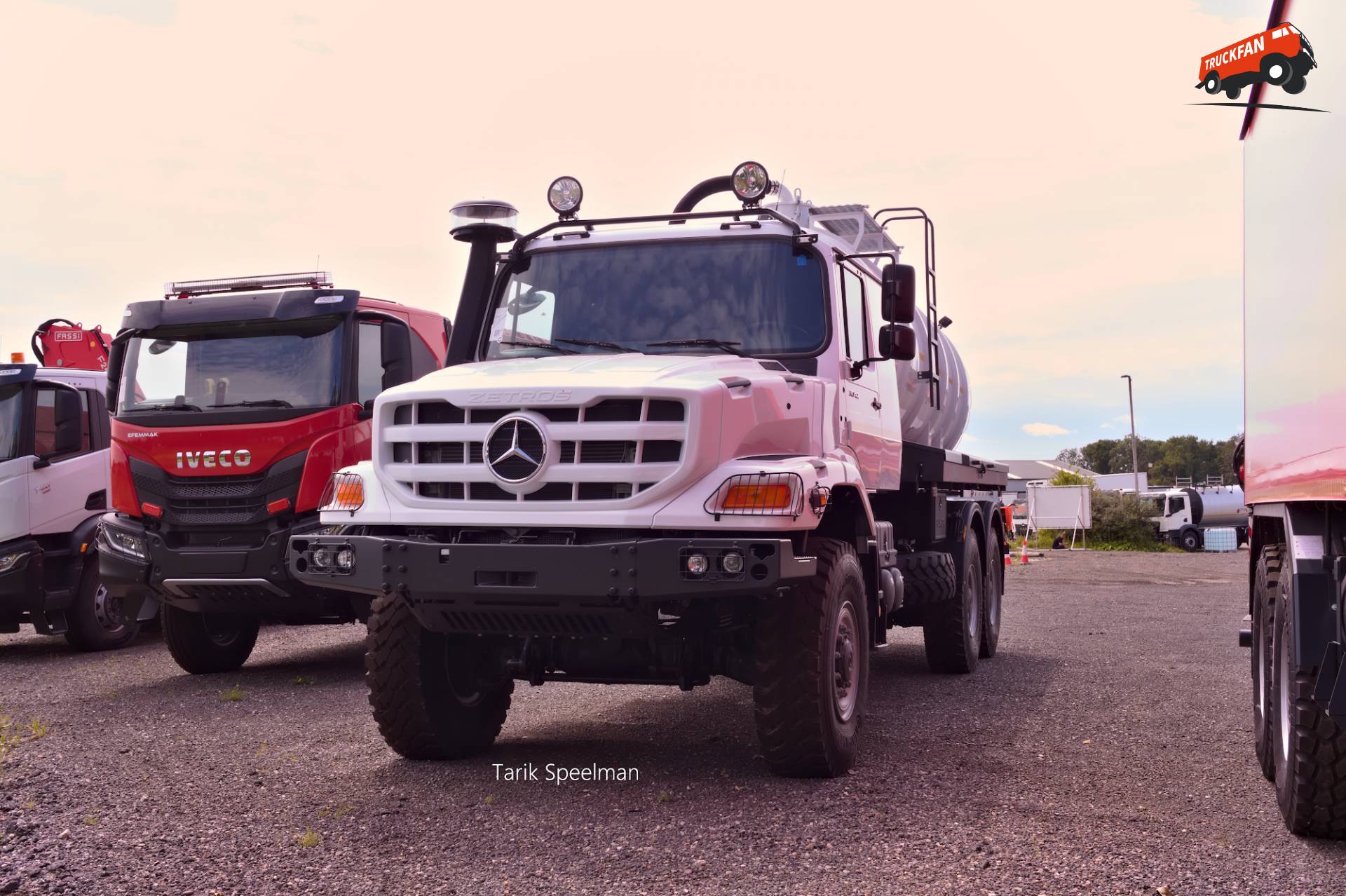 Mercedes-Benz Zetros Tankwagen bij PK Trucks