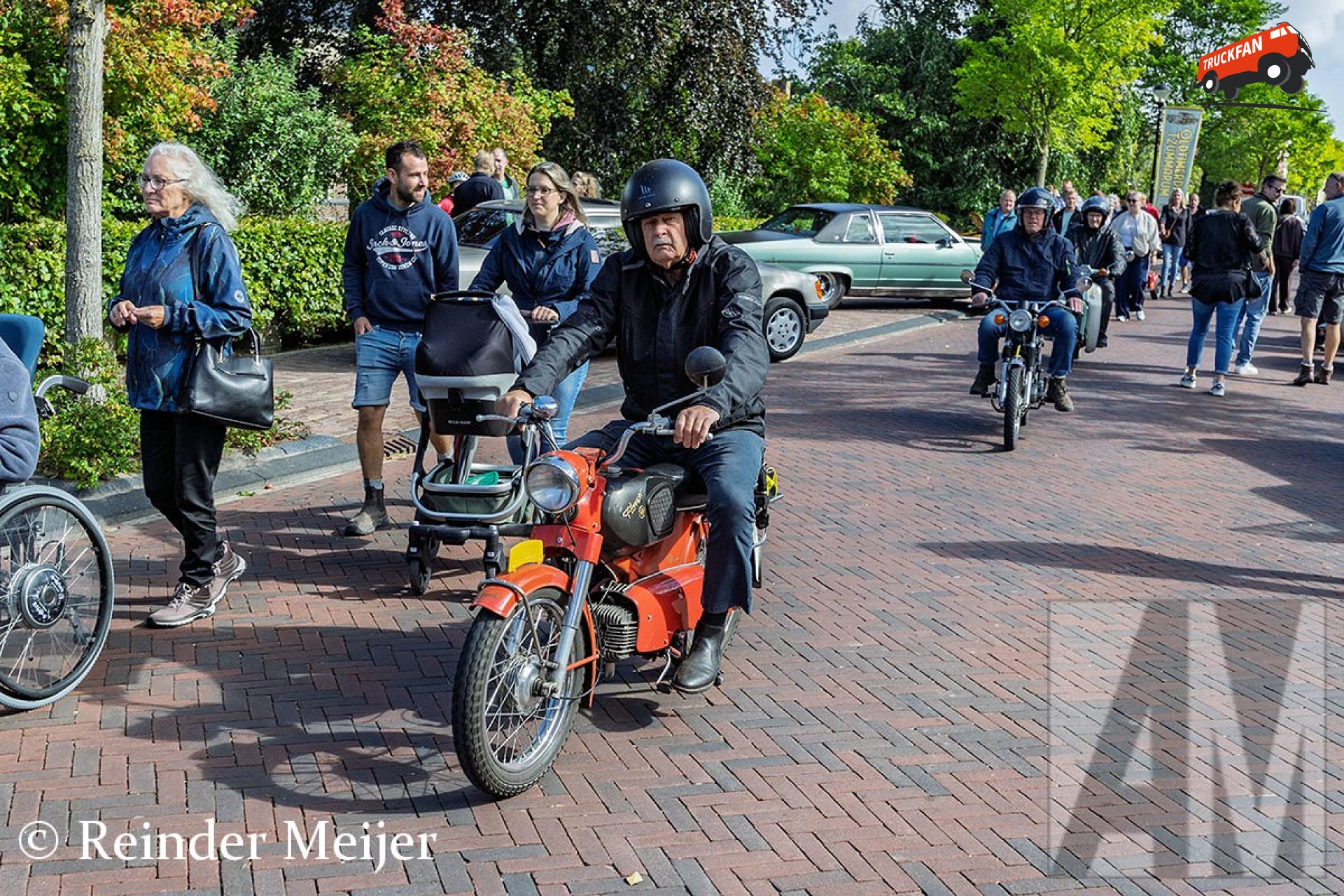 Kreidler Florett bij Oldtimerdei Tzummarum