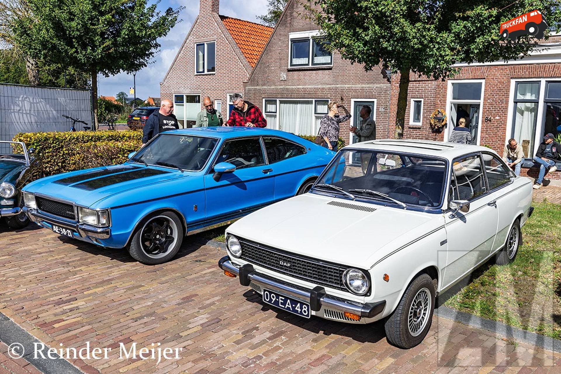 DAF en Ford bij Oldtimerdei Tzummarum