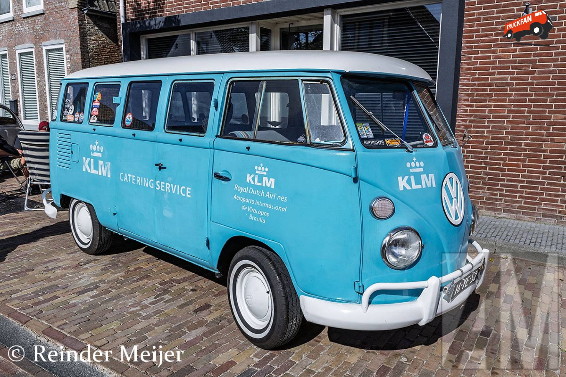 VW Transporter T1 in KLM Cateringservice kleuren