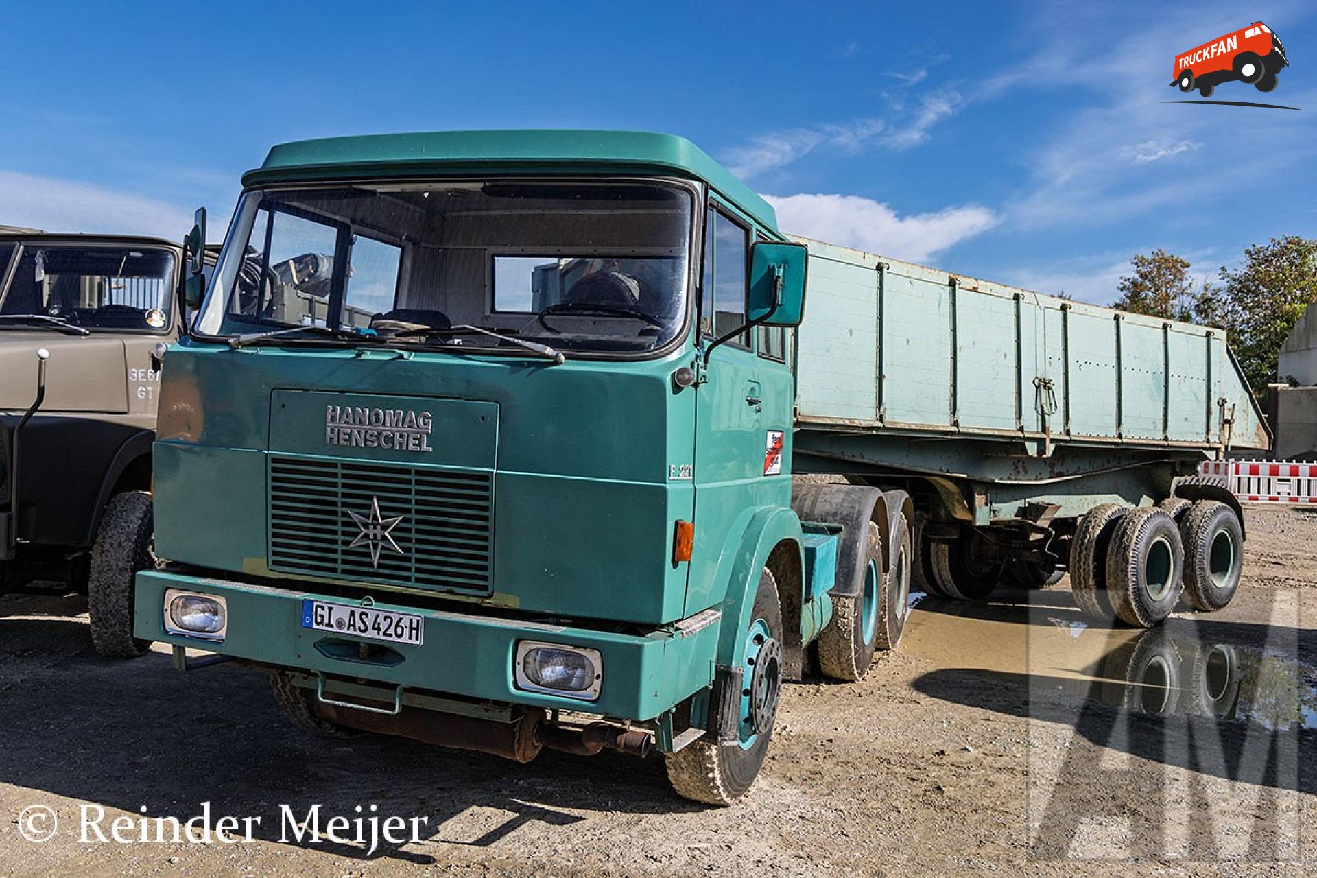 Hanomag-Henschel F221 bij Kippertreffen Transkal Grebenstein