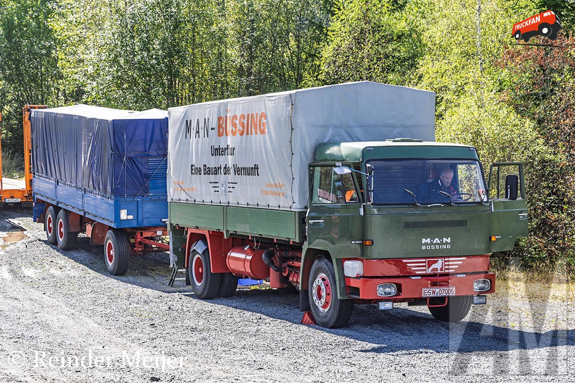 M.A.N.-Büssing 16.320 met Unterflur motor