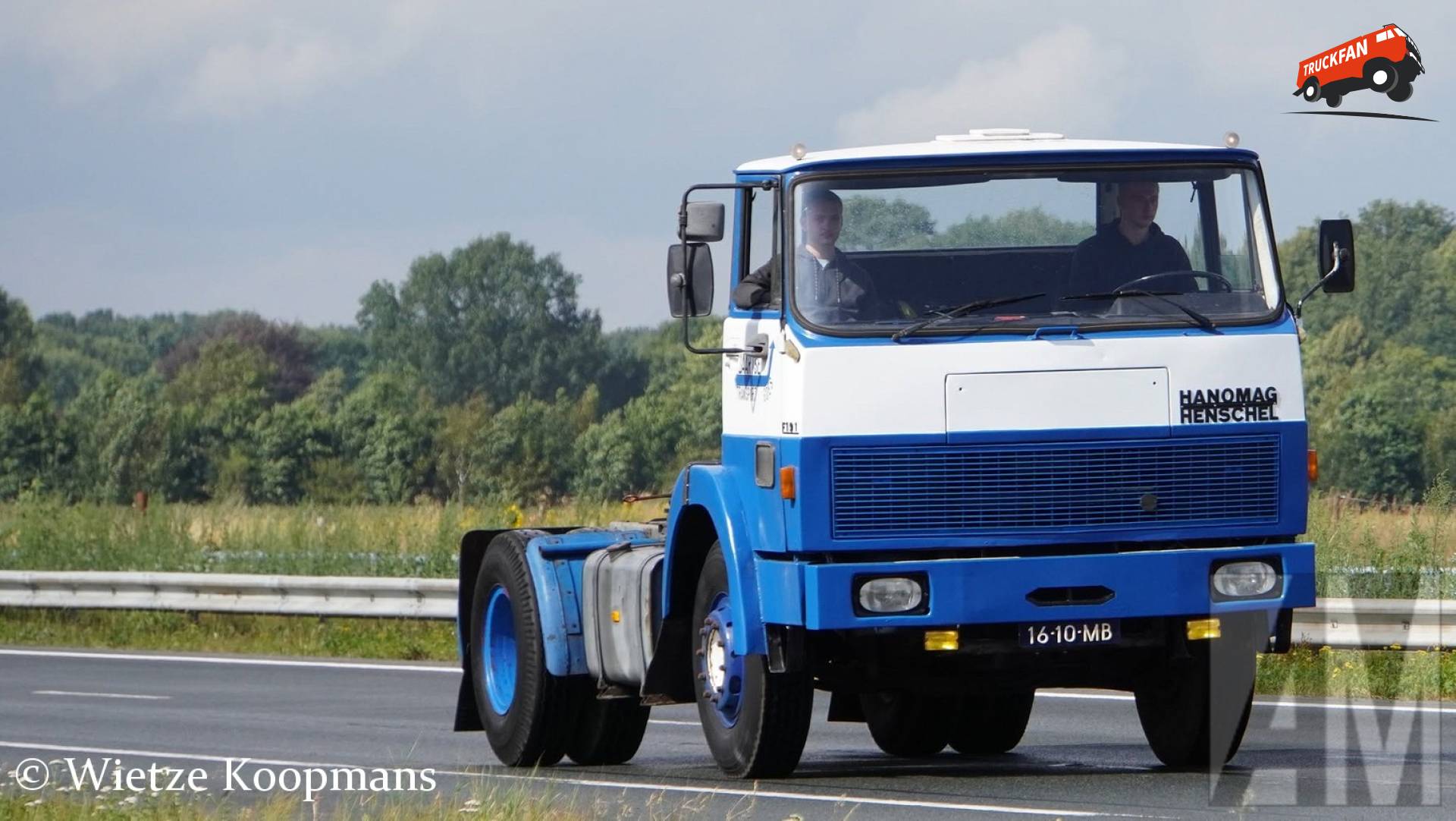 Hanomag-Henschel F191 bij Beilen op A28