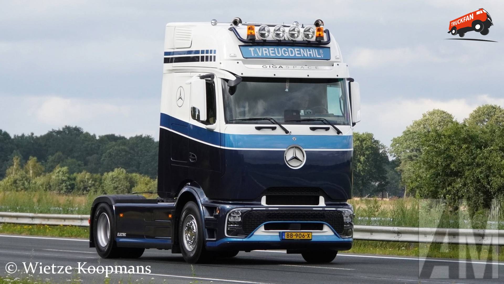 Mercedes-Benz eActros bij Transportbedrijf T. Vreugdenhil