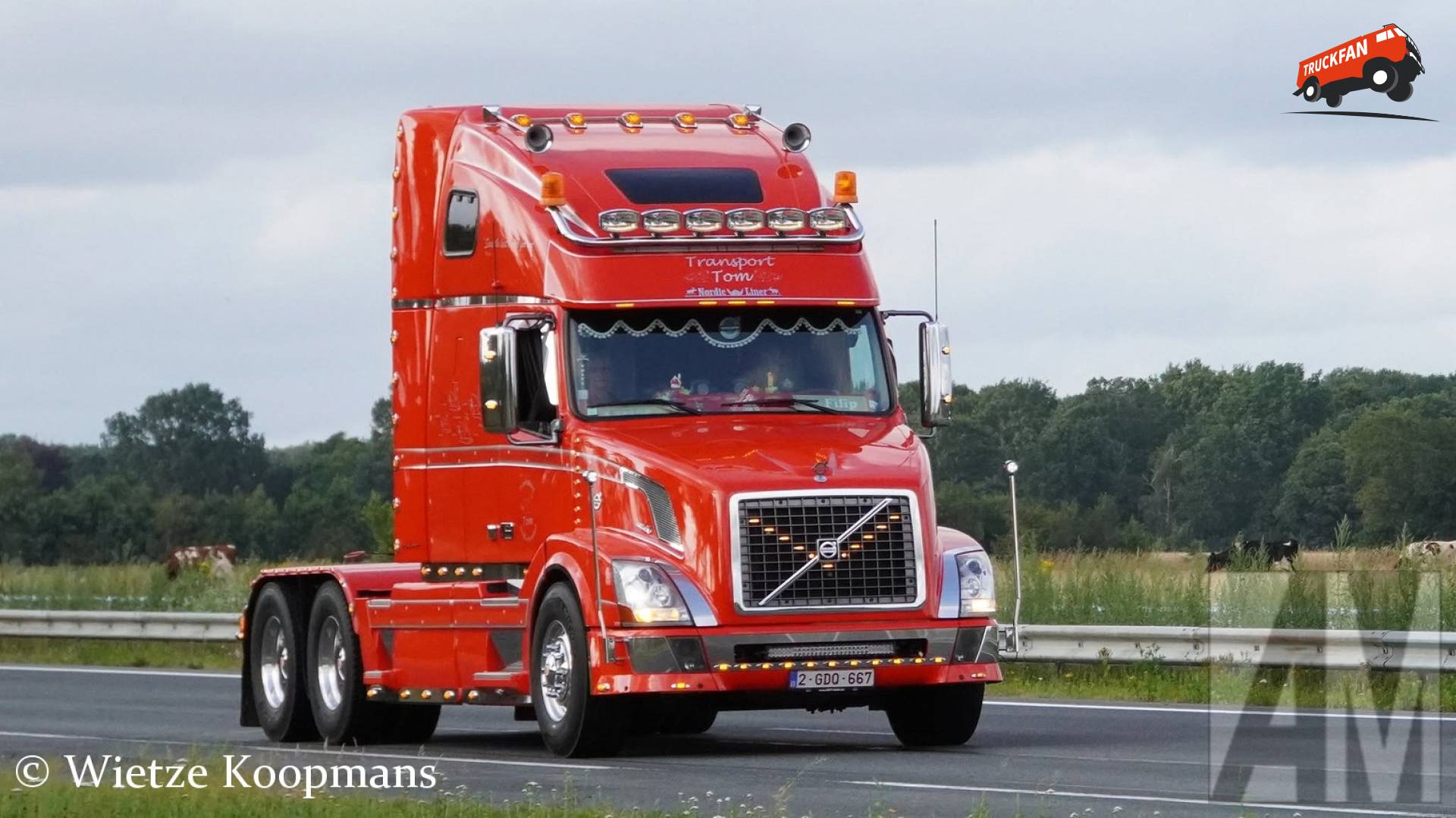 Truckstar Festival uittocht bij Beilen
