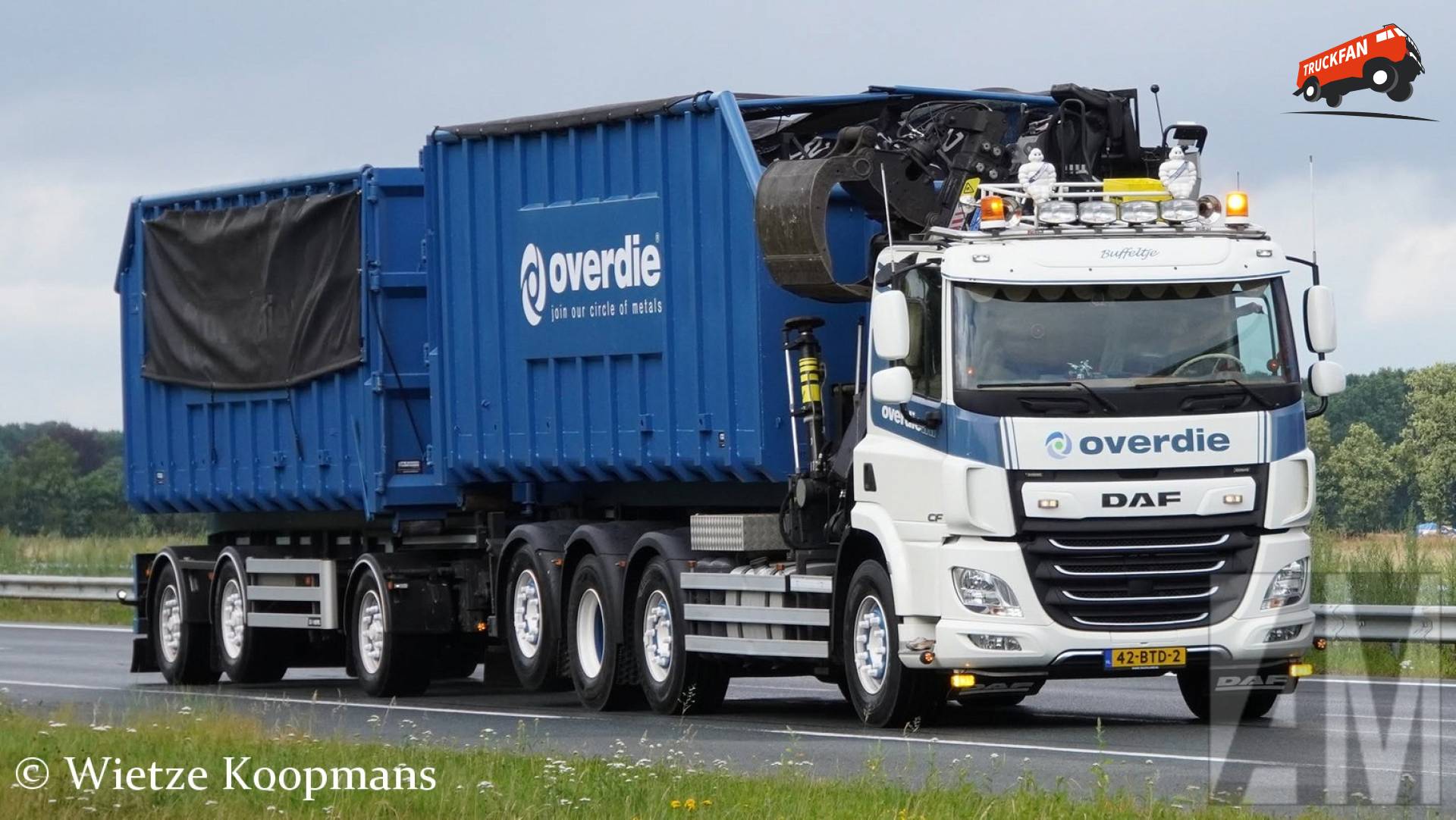DAF CF Euro 6 truck bij Beilen