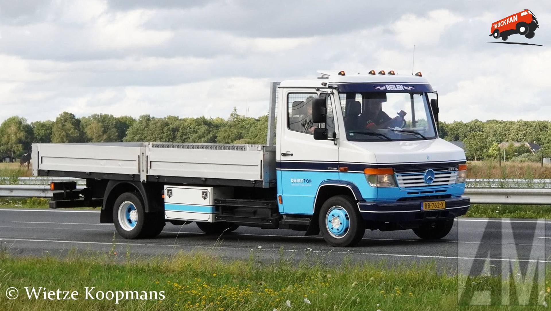 Mercedes-Benz Vario bij Truckstar Festival uittocht