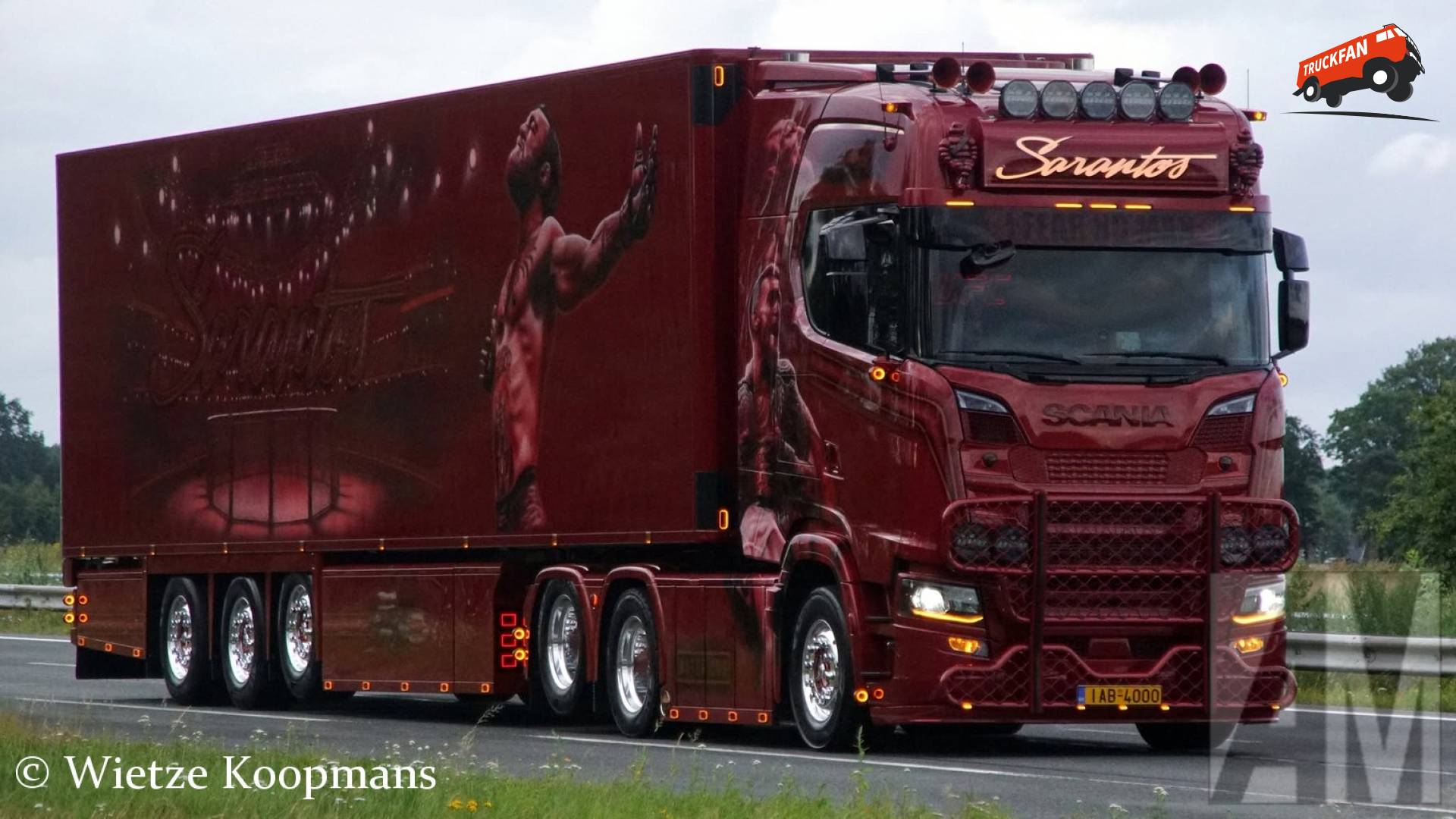 Scania vrachtwagen bij Truckstar Festival