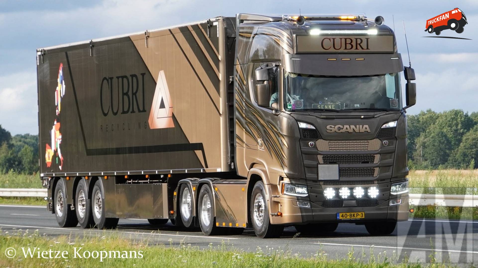 Scania S650 truck bij Beilen tijdens Truckstar Festival