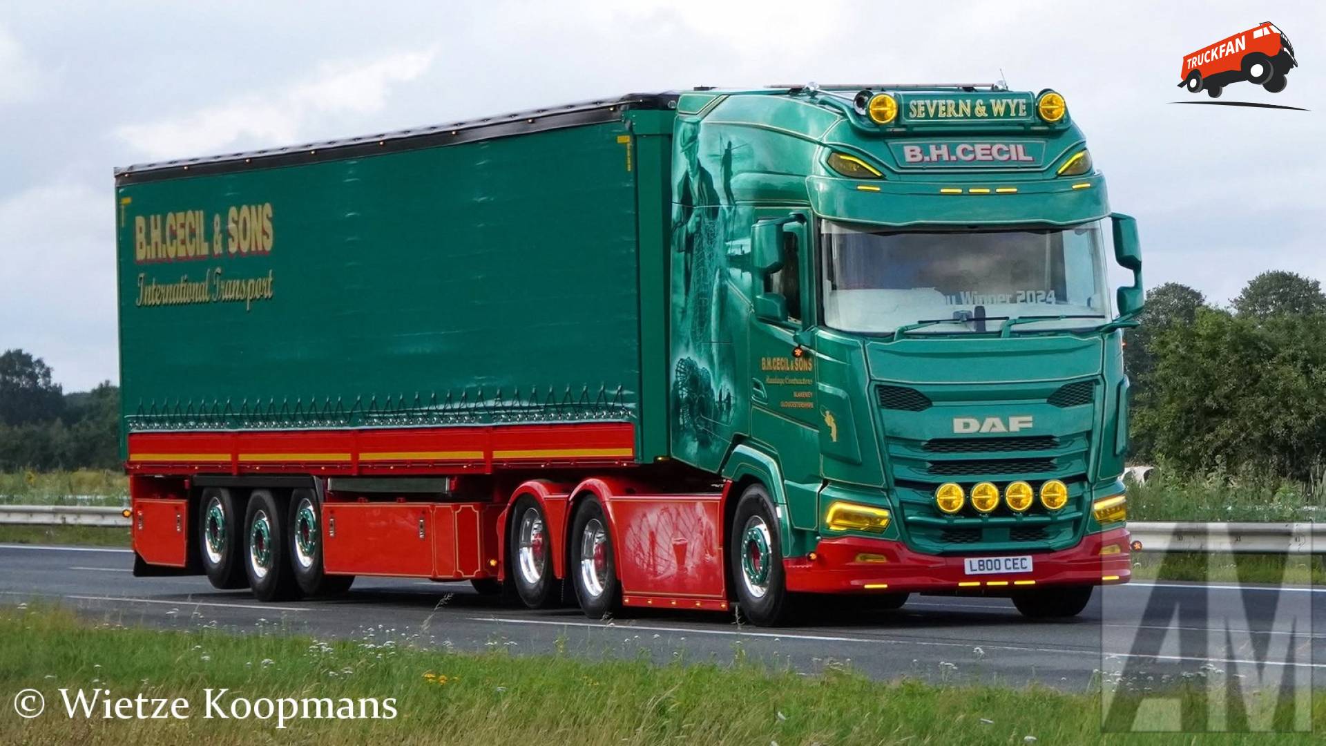 DAF XG+ vrachtwagen bij Beilen