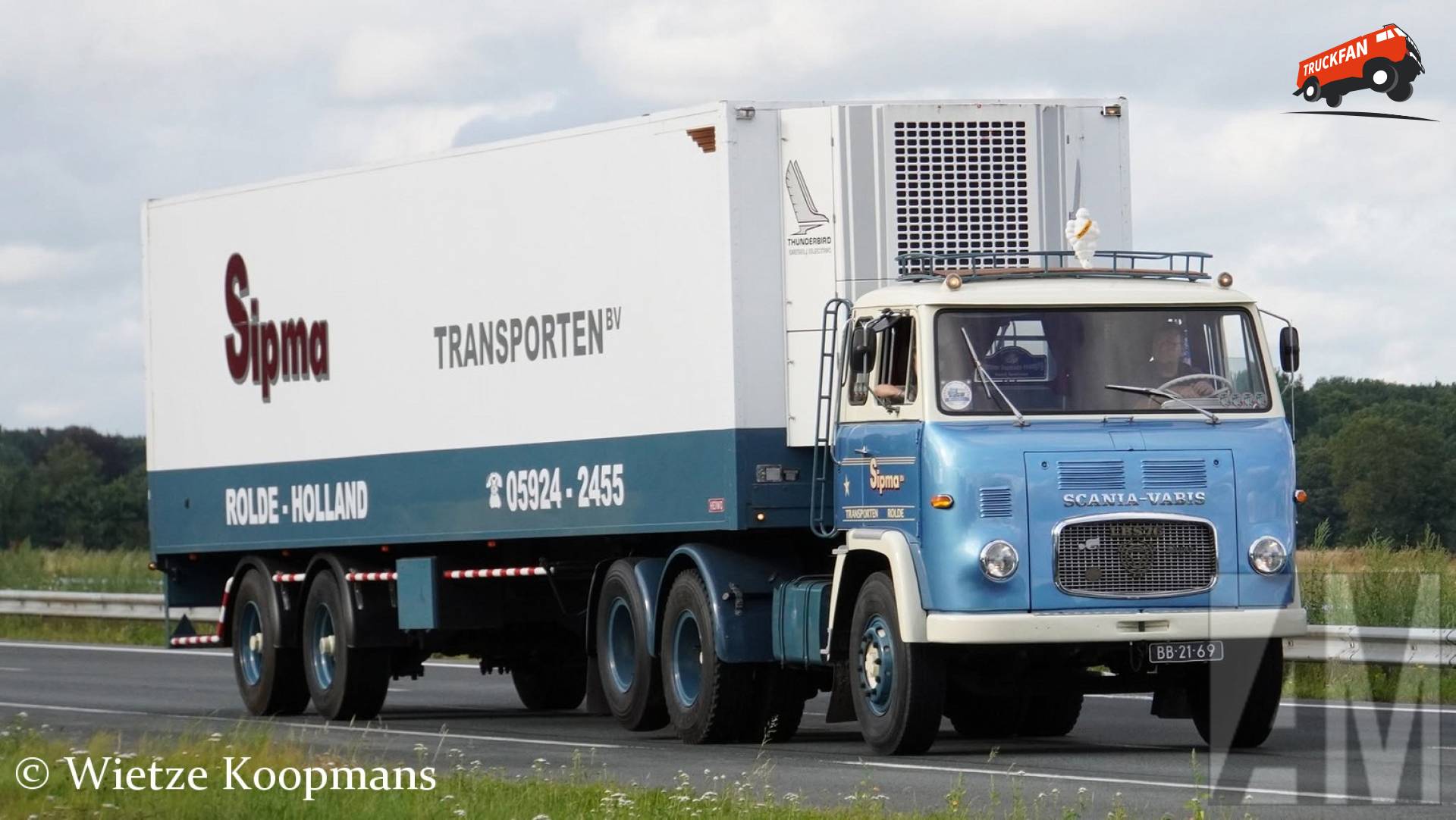 Scania-Vabis LB76 truck bij Truckstar Festival